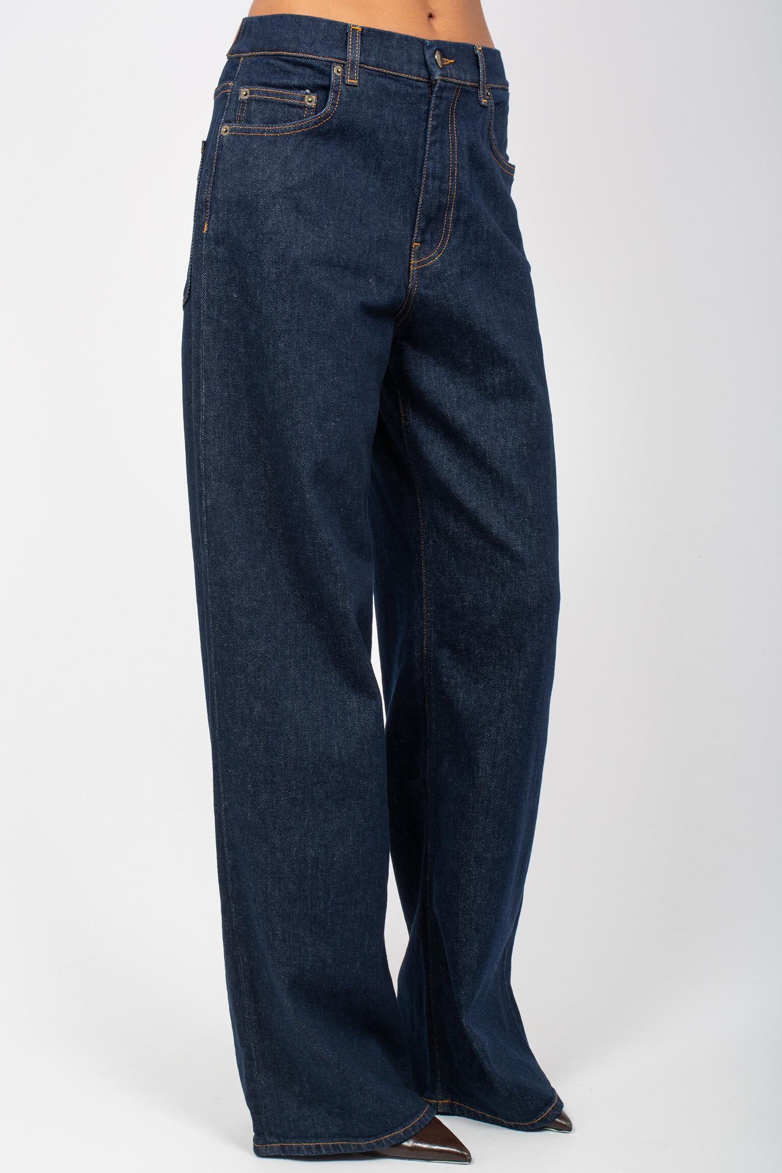 denim in cotone stretch 'carmen' SVW02412D0012 RINSE SIVIGLIA 