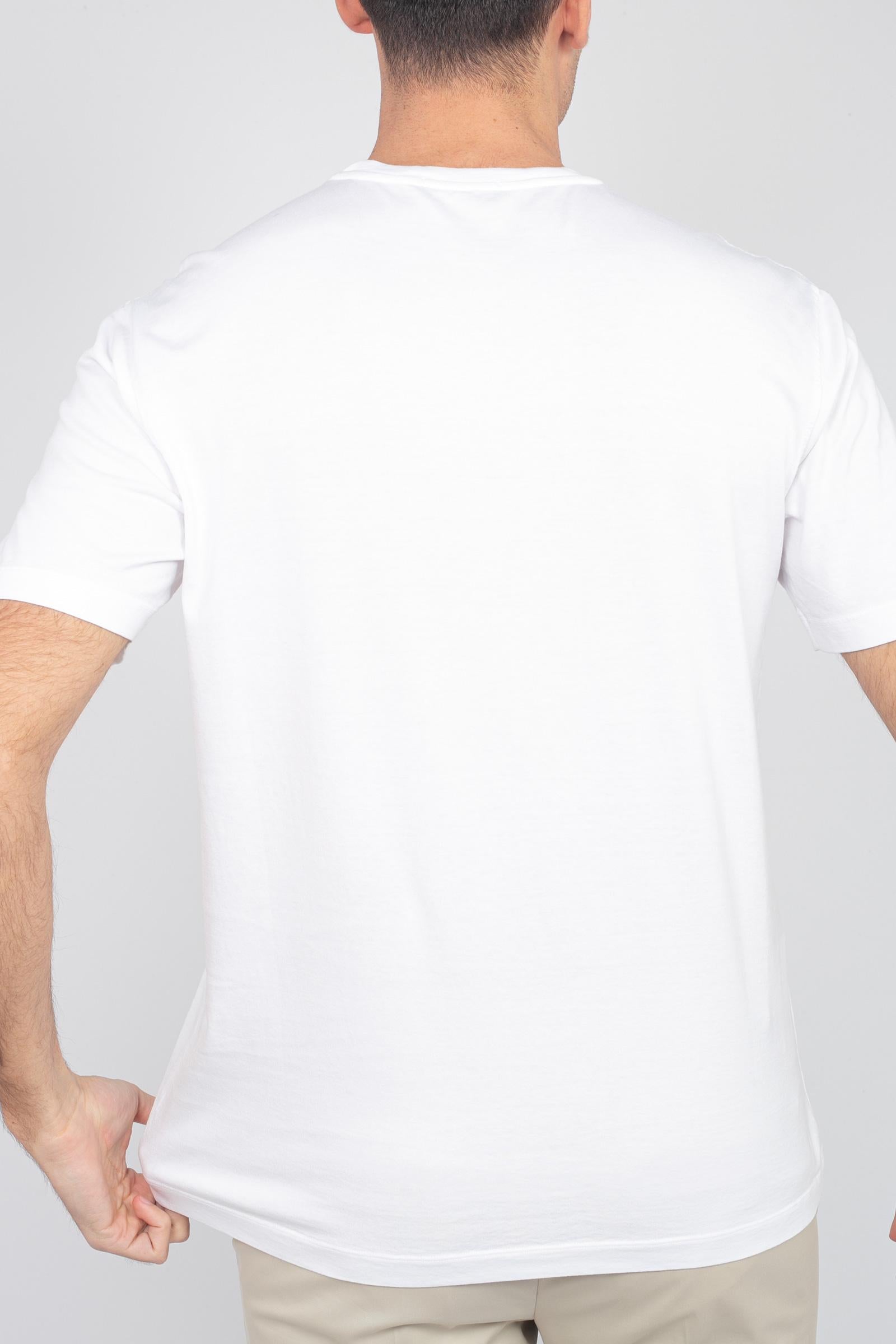 t-shirt regular in cotone RB51021 01 ROBERTO COLLINA 