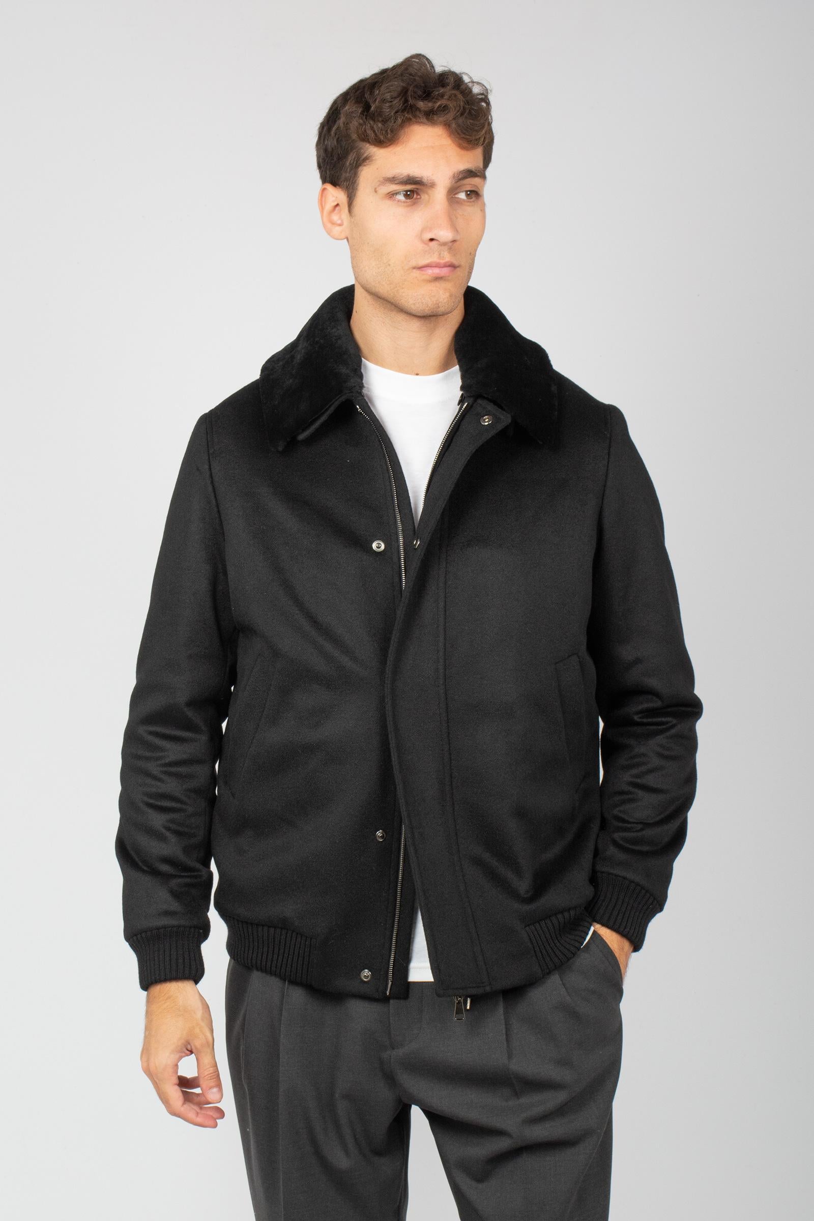 giacca in montone e cashmere loro piana 22000865306X112 9670 TARDIA 