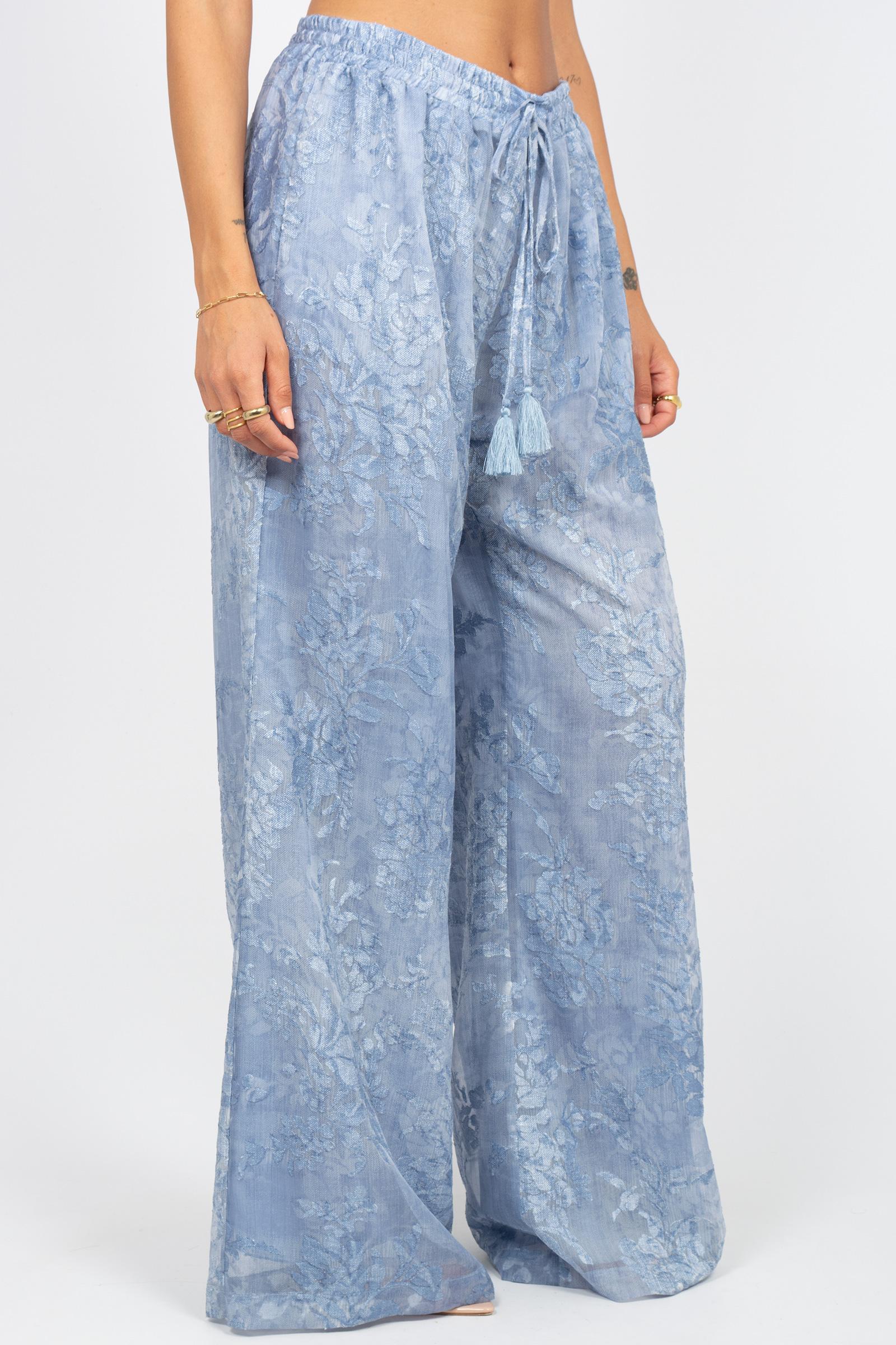 pantalone in viscosa tie die D48EP046E66 00156 ERMANNO - ERMANNO SCERVINO 
