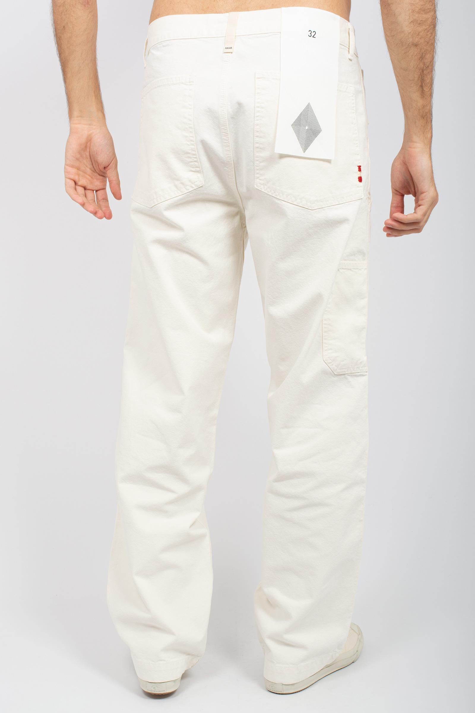 denim cargo in bull 'super knee' AMU112CK790111 C0021 AMISH 