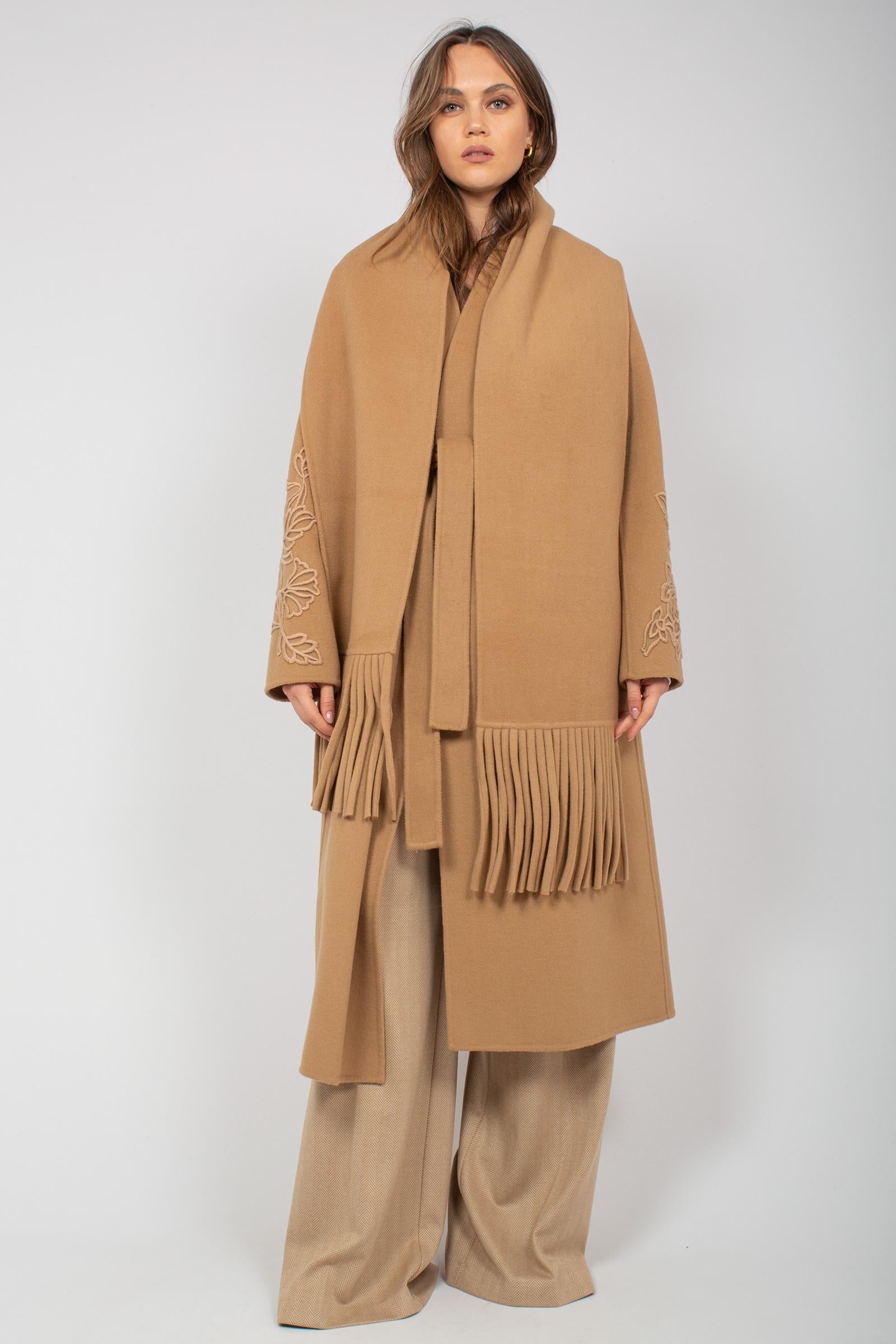 sciarpa in panno di lana R013EY2 00007 ERMANNO - ERMANNO SCERVINO 