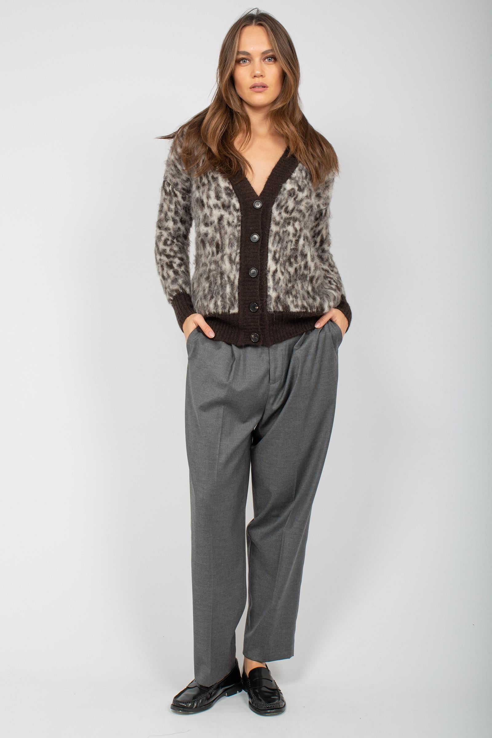 cardigan animalier in misto alpaca 61272 20 D.EXTERIOR 