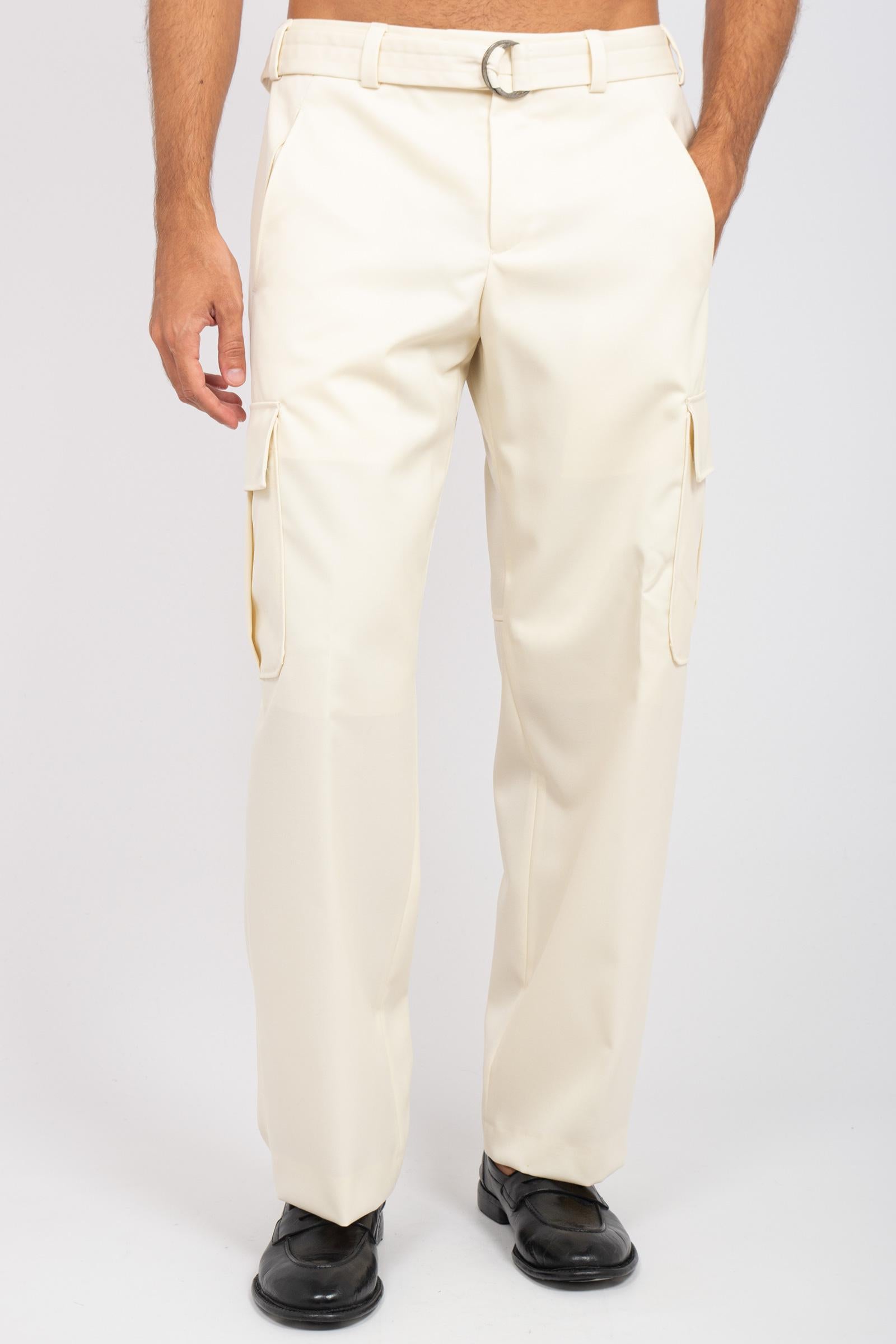 pantalone con in gabardine di lana 'the hunter' COAFHTZL0TTK SD740015 PT TORINO 