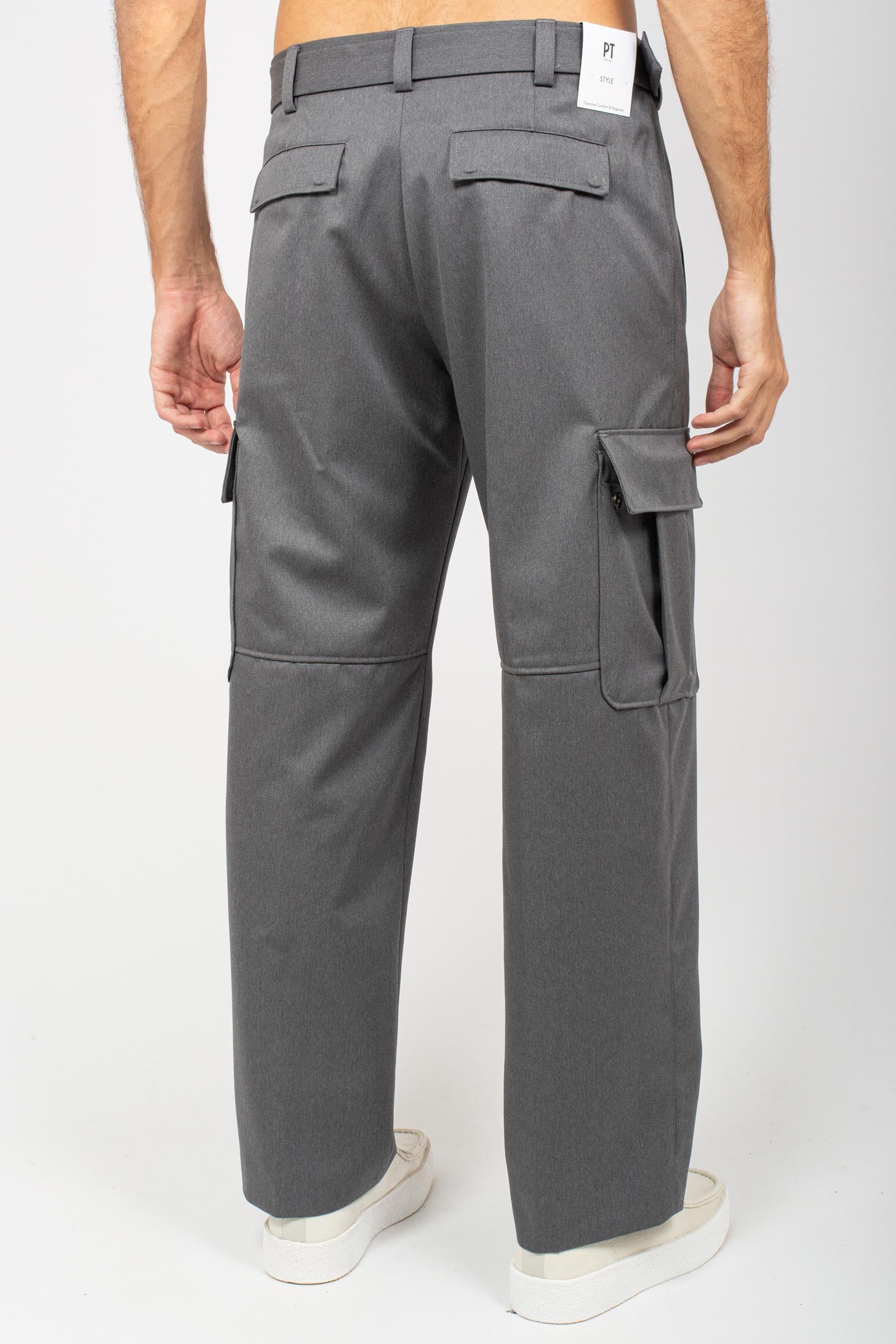 pantalone con in gabardine di lana 'the hunter' COAFHTZL0TTK SD740230 PT TORINO 