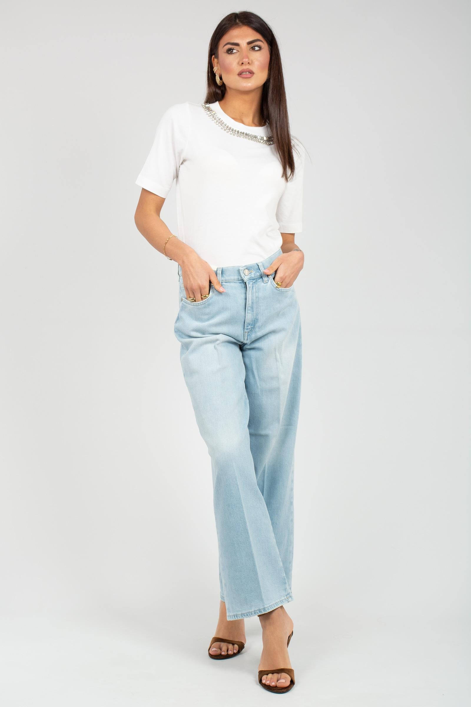 jeans in cotone 'kendall fit' C1VPKDZ0 TX1650CC41 PT TORINO DENIM 