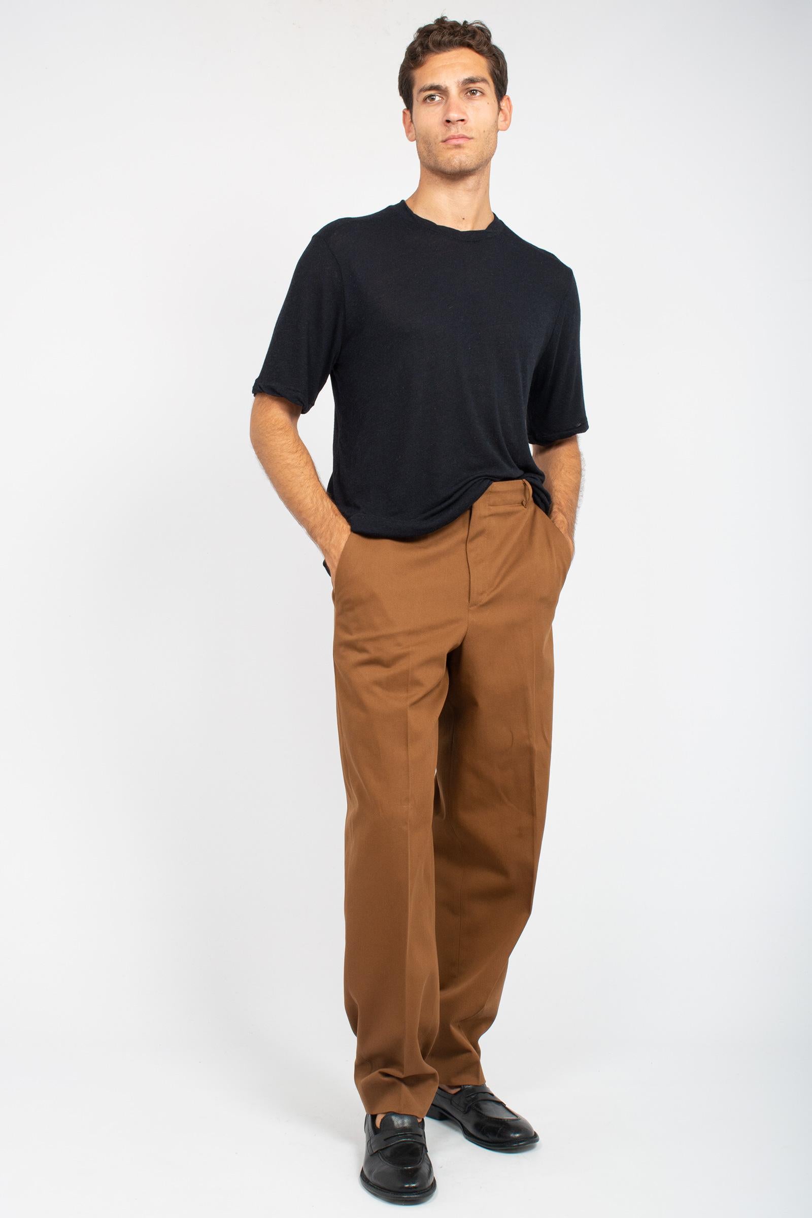 pantalone in cotone 'wide' COASAFZT0FWD SD730850 PT TORINO 