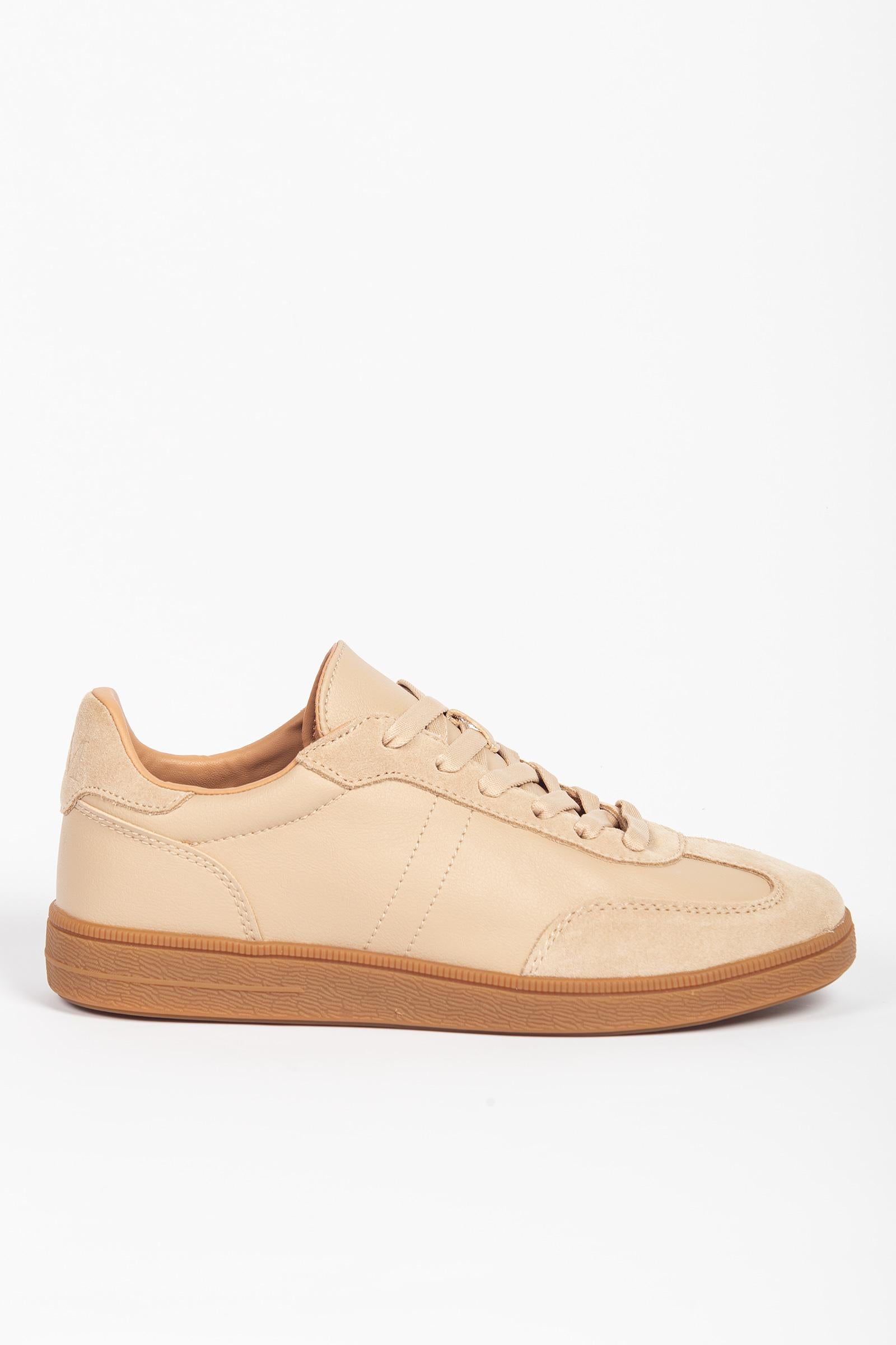 Sneakers in ecopelle 'girante' 2526766017600 001 MM - MAX MARA 
