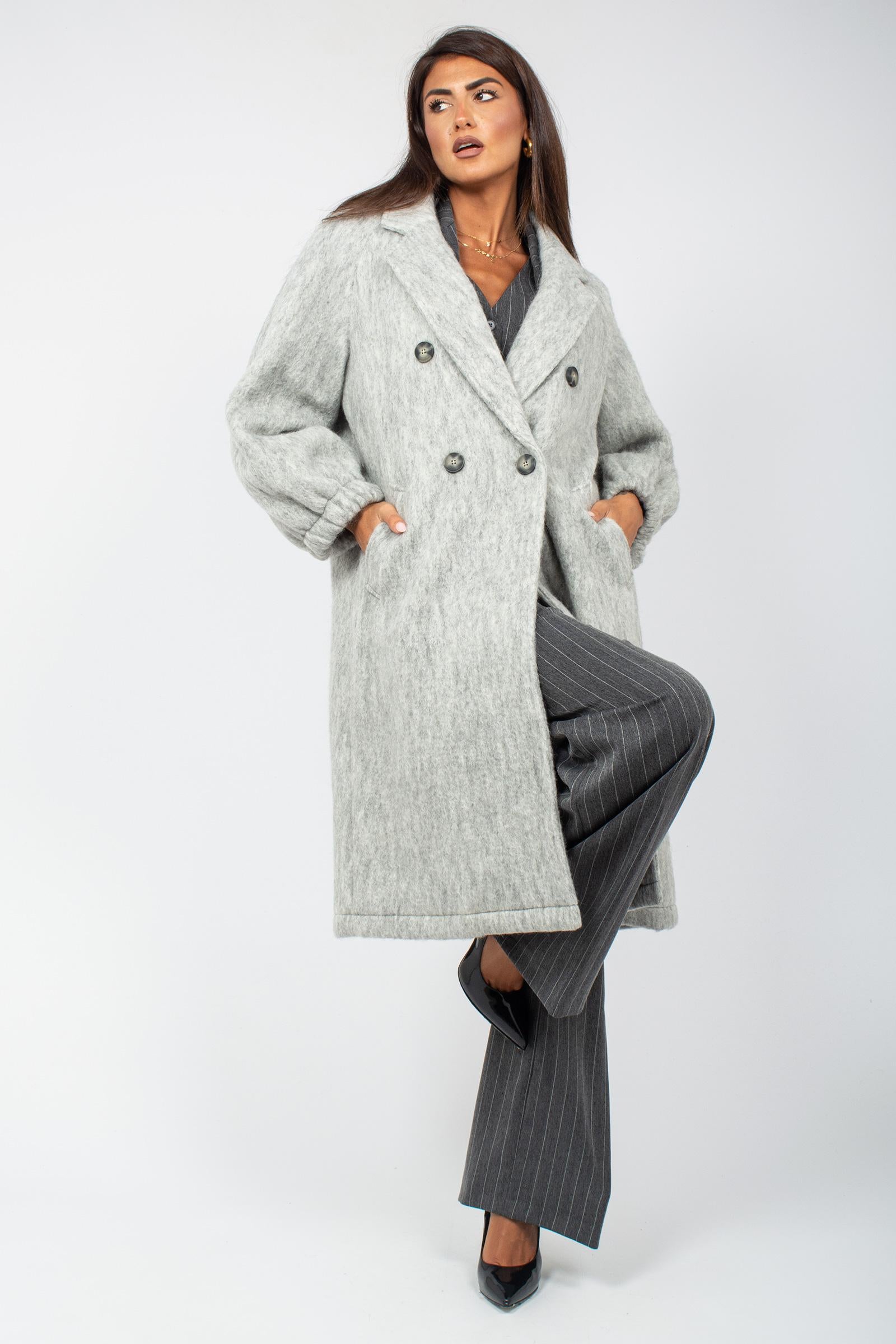 cappotto oversize in misto lana 0049R000440N 001 DIANA GALLESI 