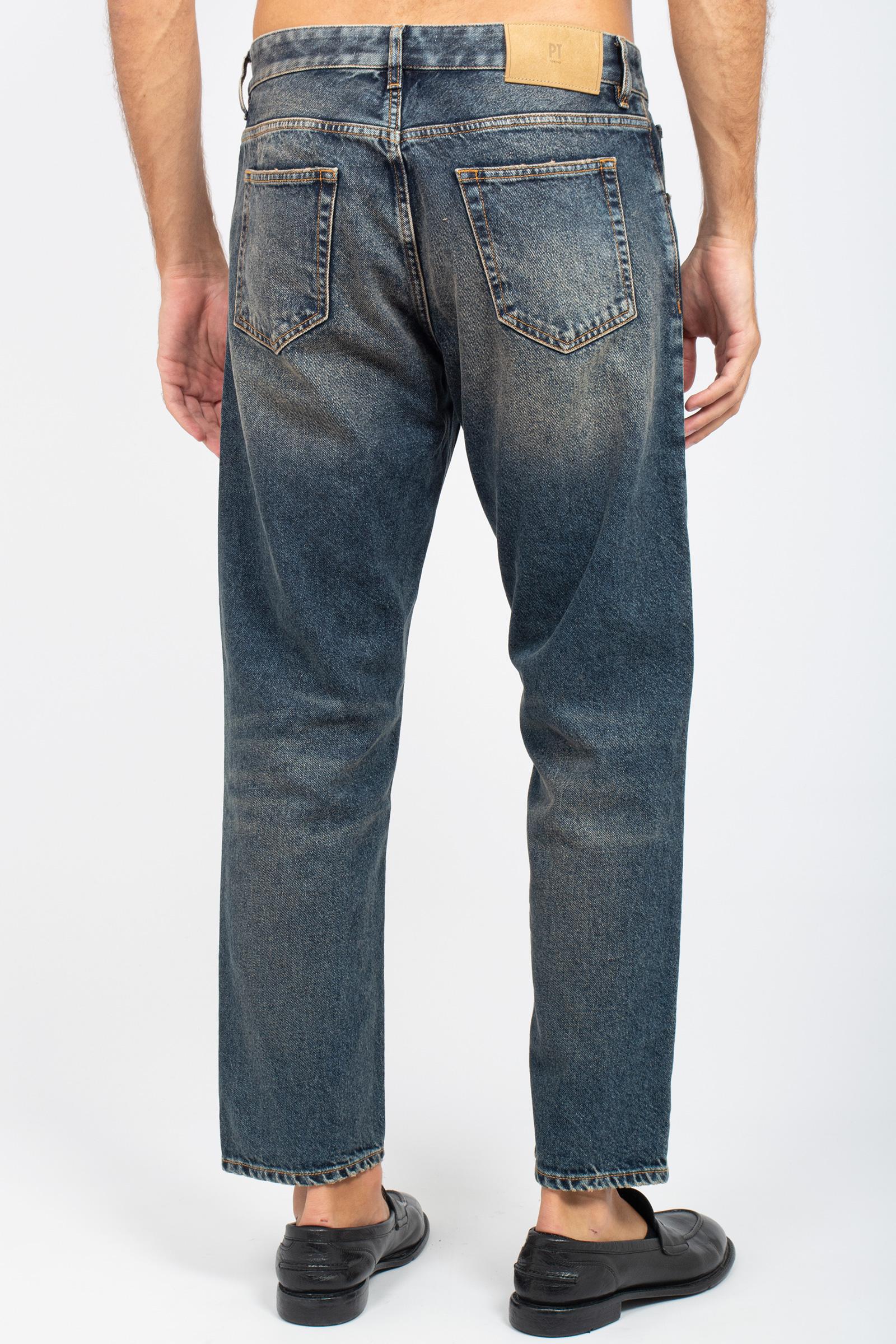 denim in cotone 'carrot' C5RP05B0 AW0210MN32 PT TORINO DENIM 