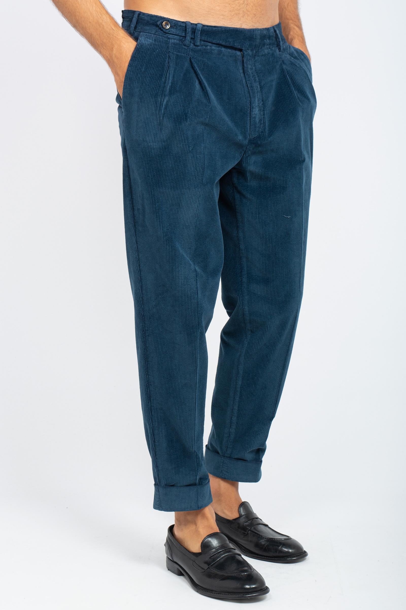 pantalone in velluto 'carrot' COZTCLZB0CL1 TU87N370 PT TORINO 