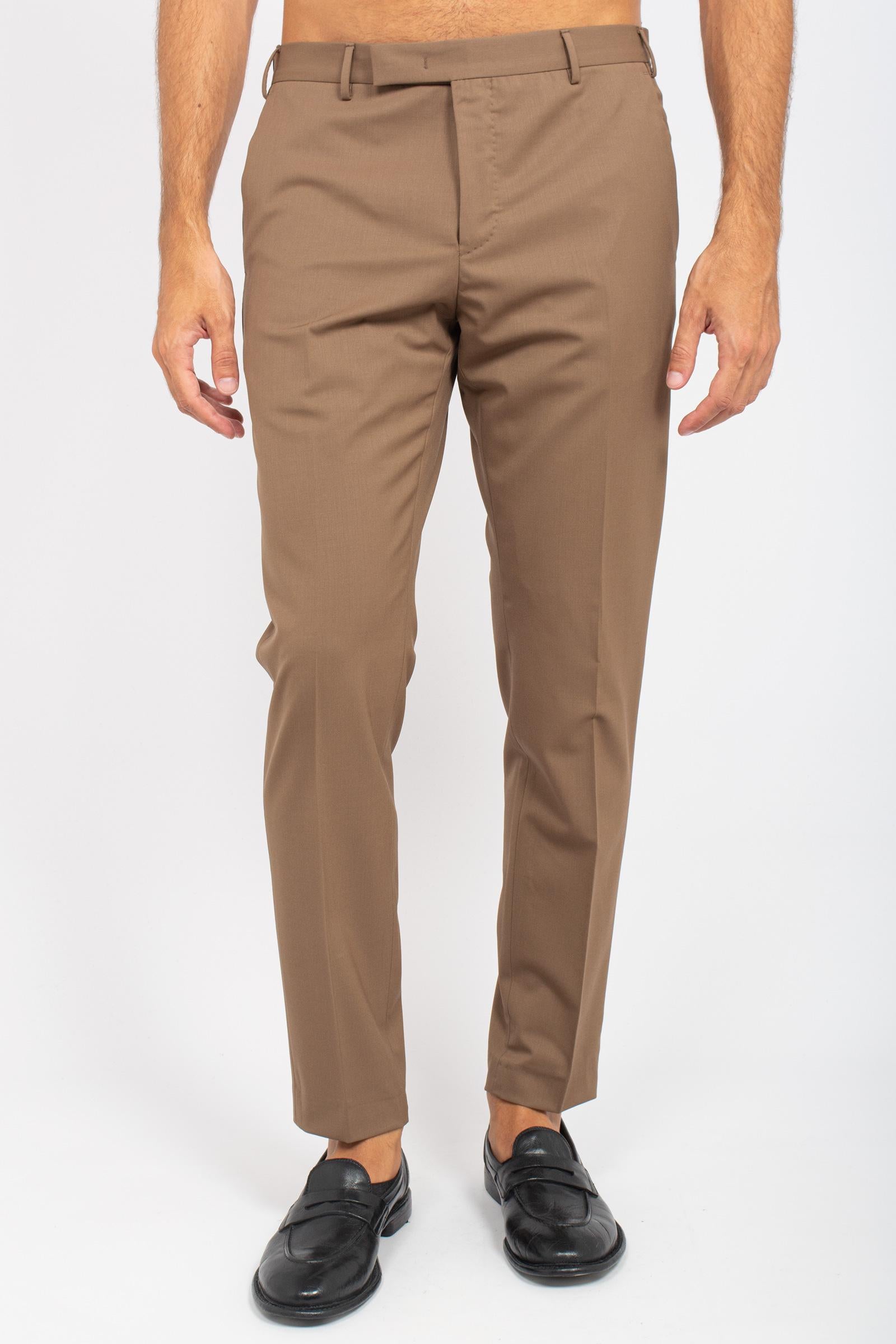 pantalone in lana stretch 'dieci' COAFX0Z00FWD MA370160 PT TORINO 
