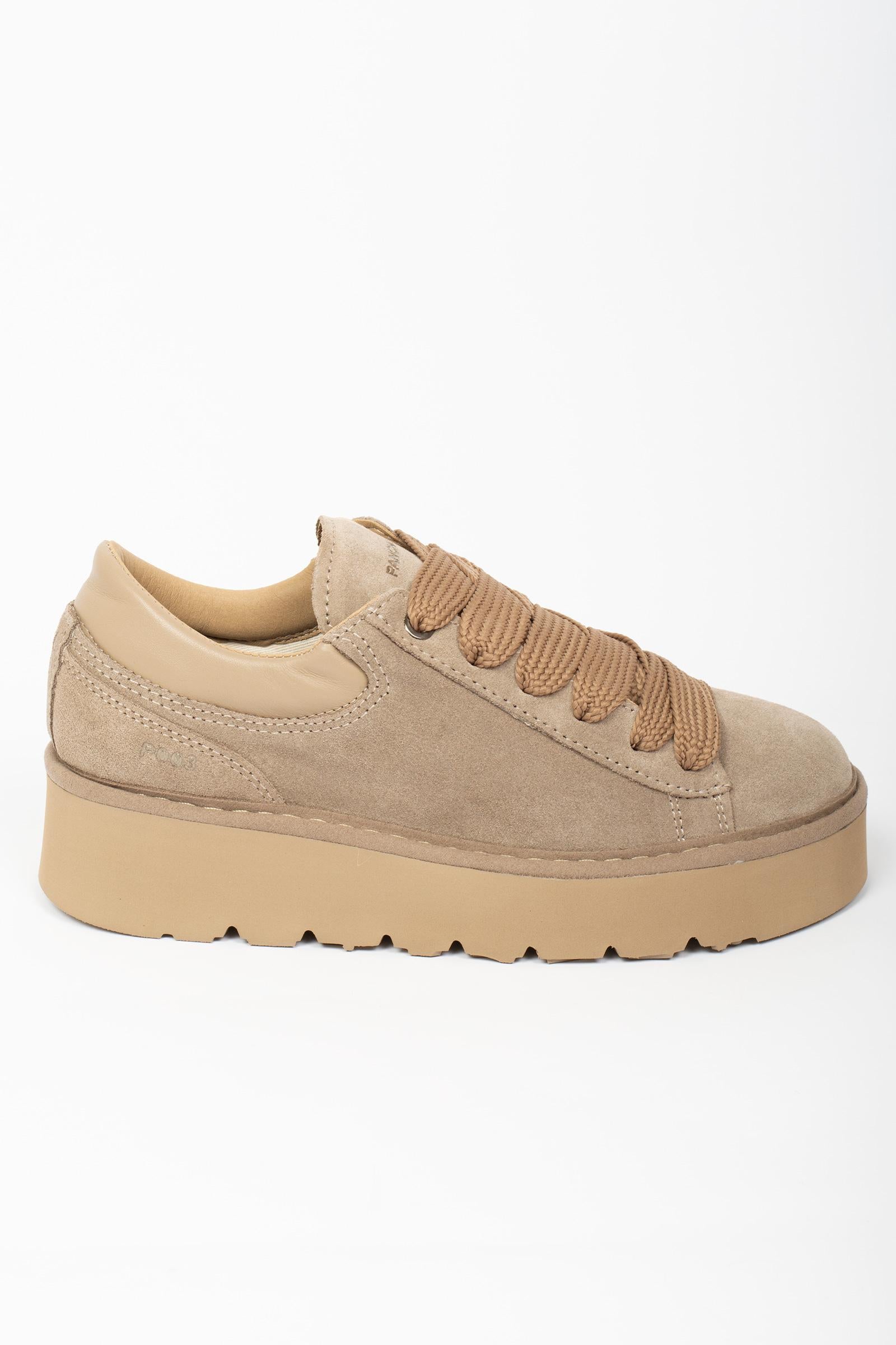 snekaers laceup in pelle P003W0140174 D013 PANCHIC 