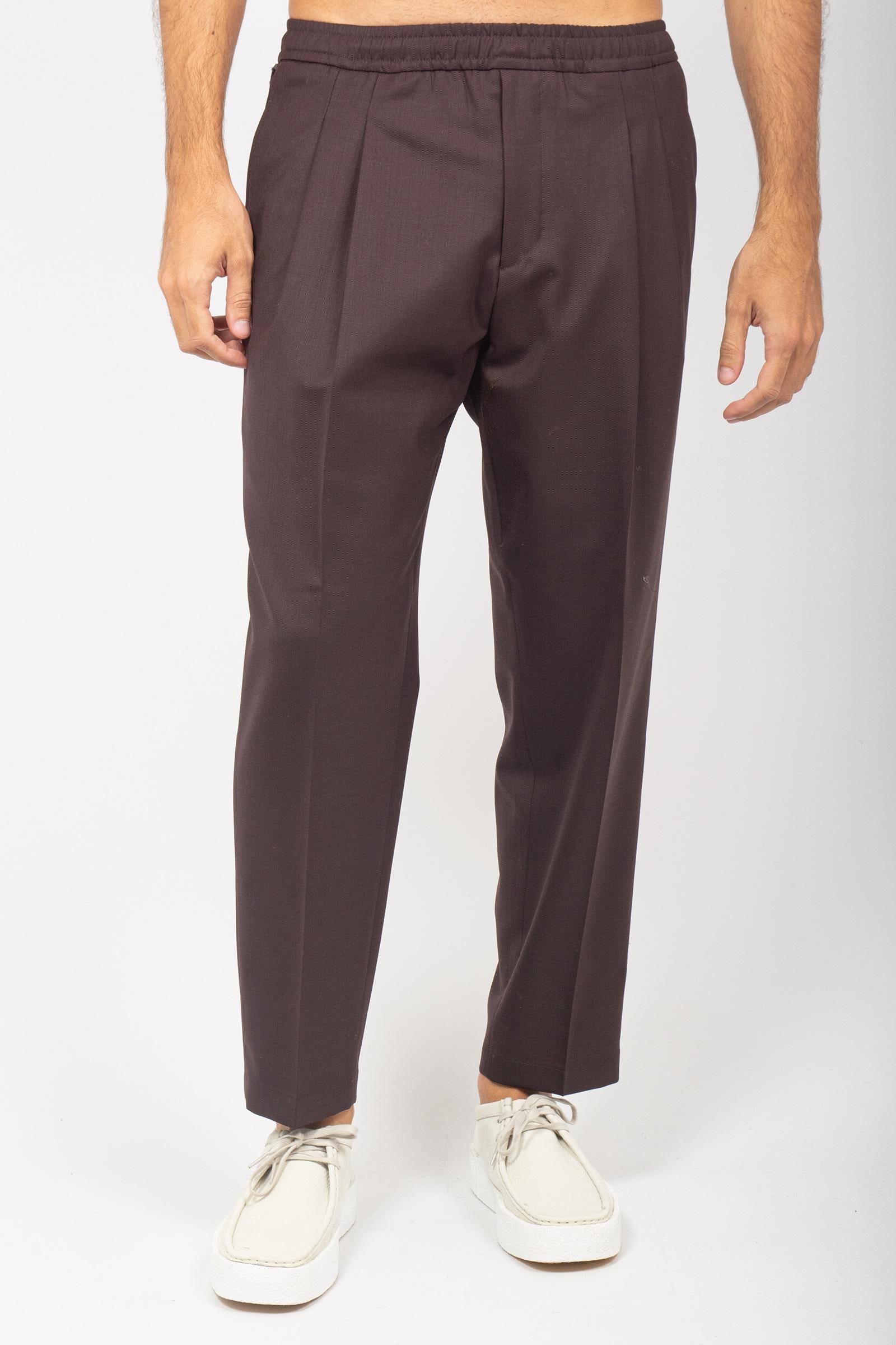 jogger in misto lana 'baddy' BADDYGBC BORDEAUX BE ABLE 