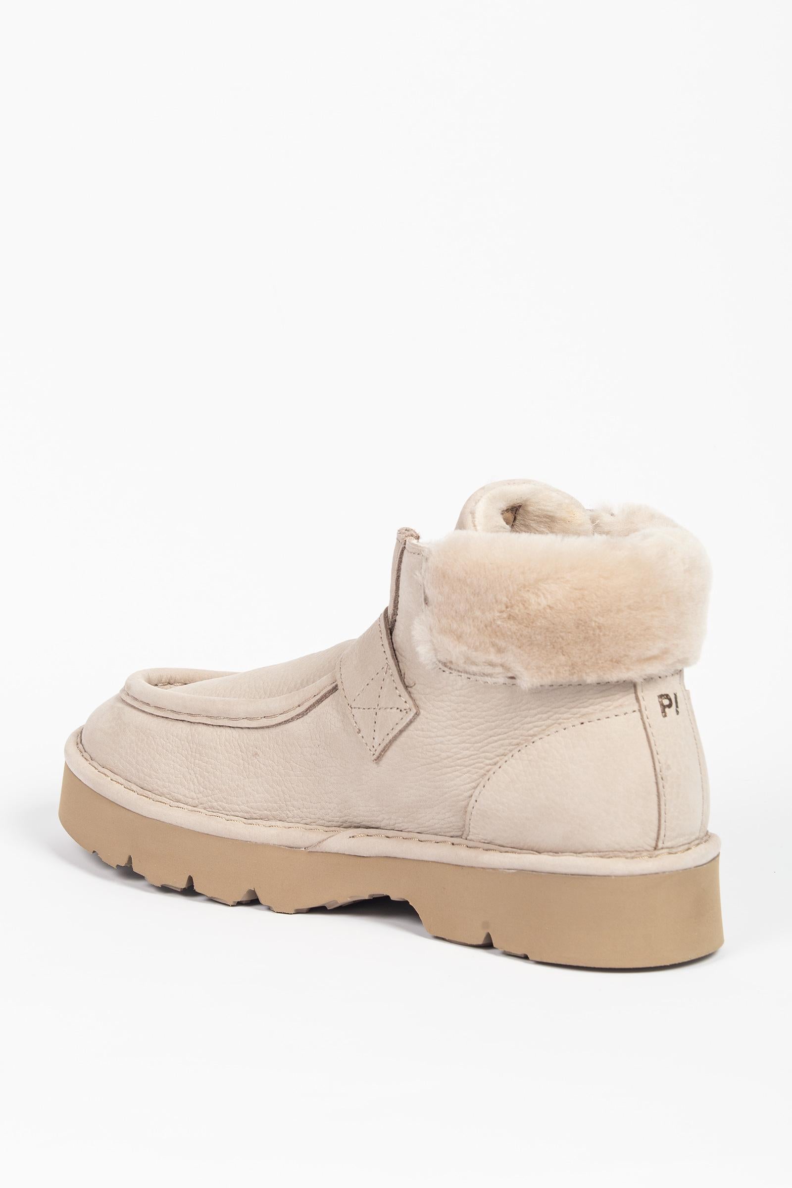 sneakers stivale in suede e shearling 'p009' P009W0130197 V005 PANCHIC 