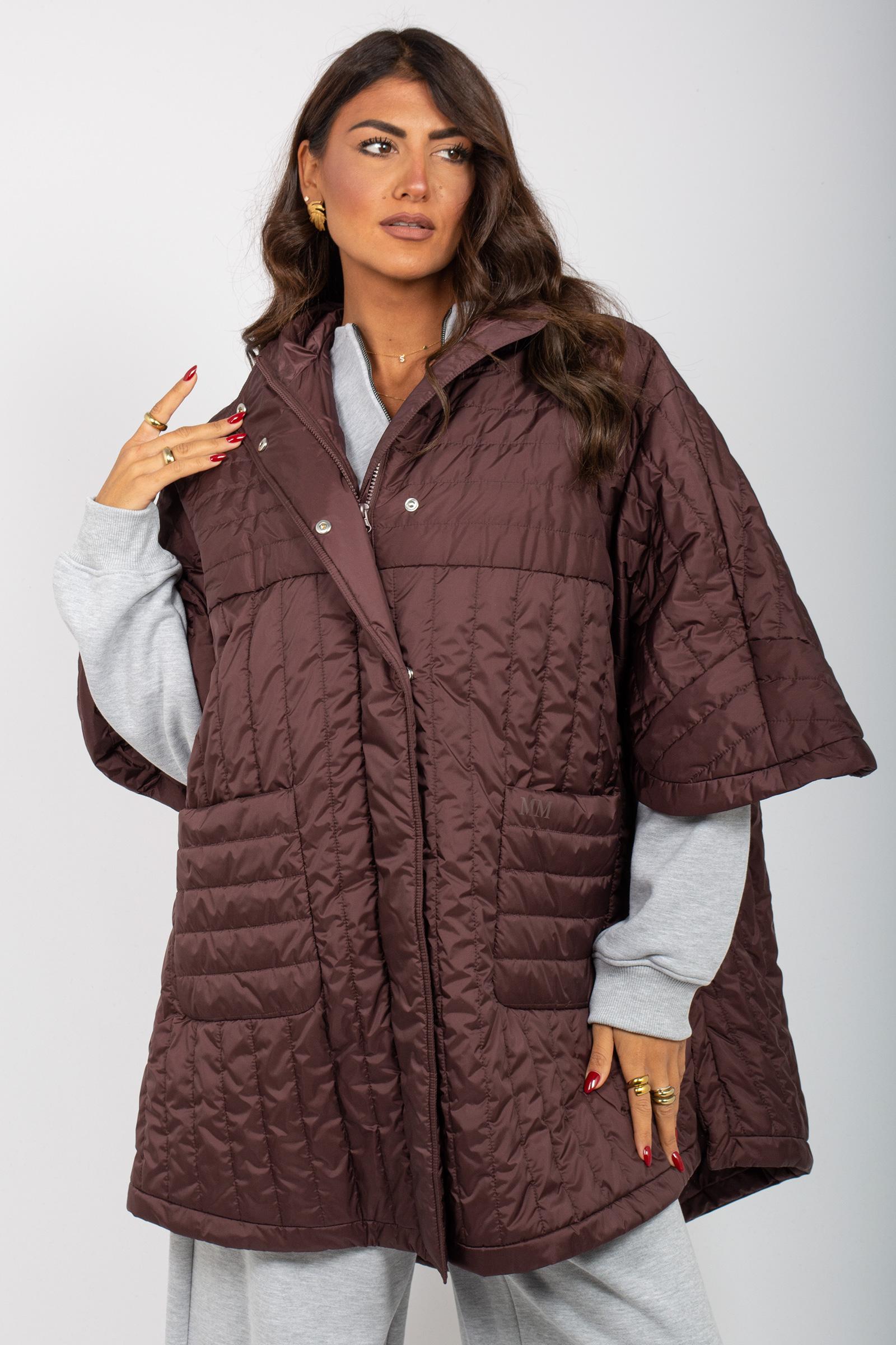 Piumino modello cappa in nylon 'orazio' 2526736018000 007 MM - MAX MARA 