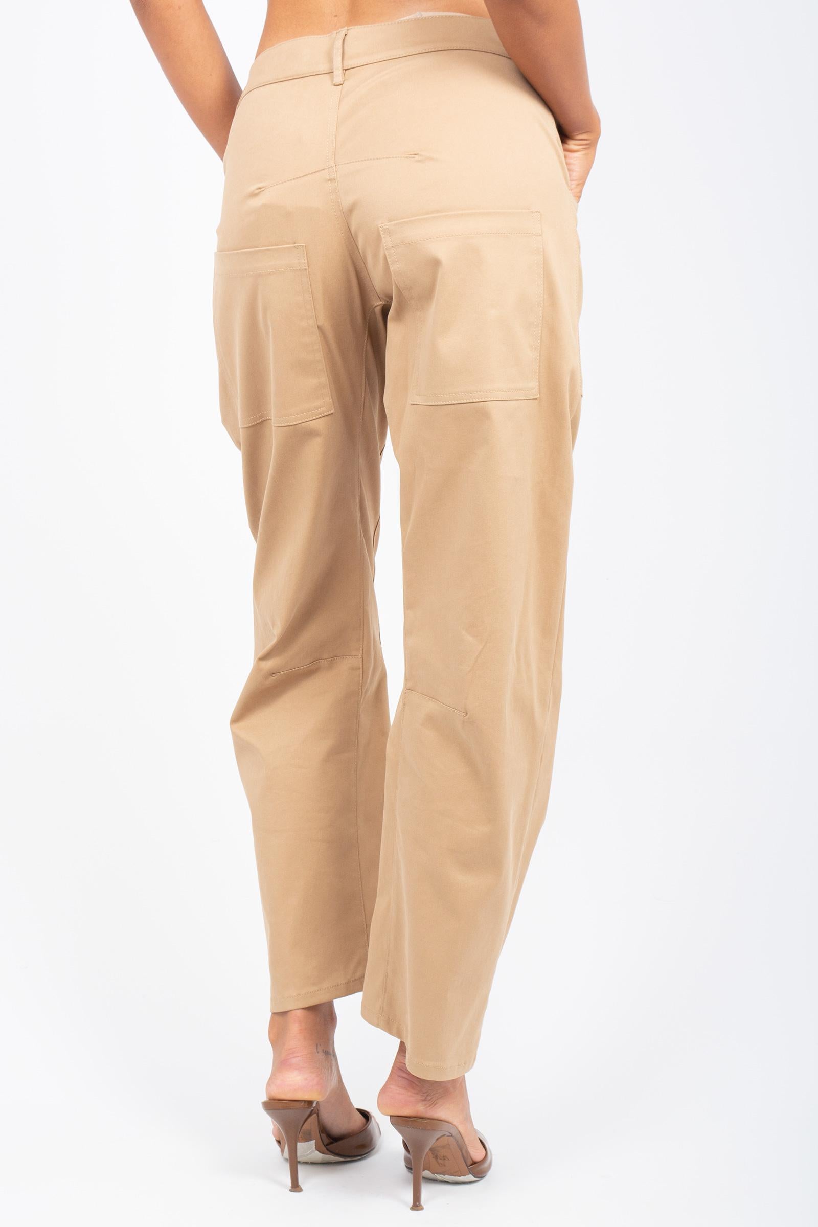 pantalon cargo in cotone 'querida' Y5WO13 V34 SEMICOUTURE 