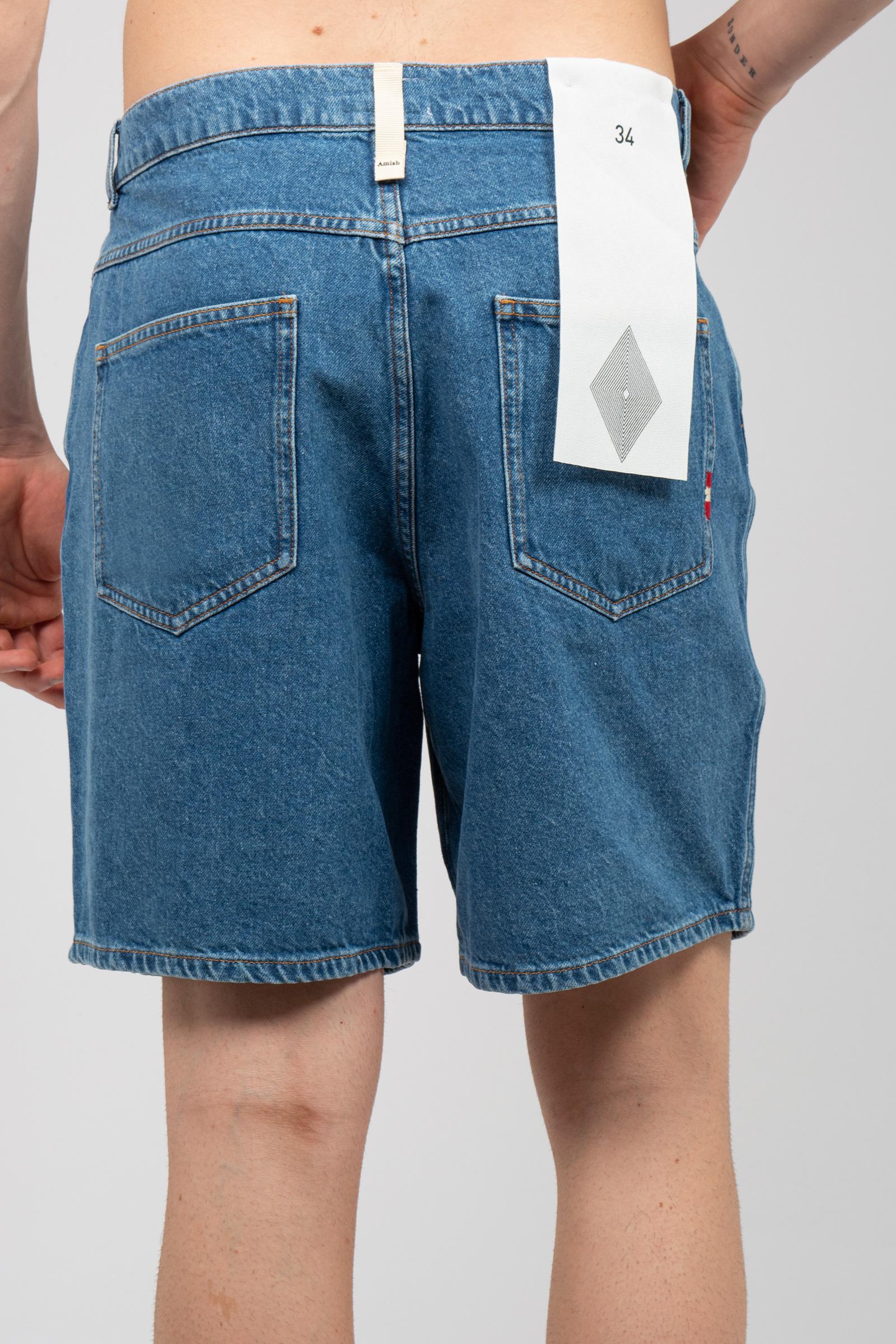 bermuda in denim 'bernie' AMU004D7430111 C0999 AMISH 