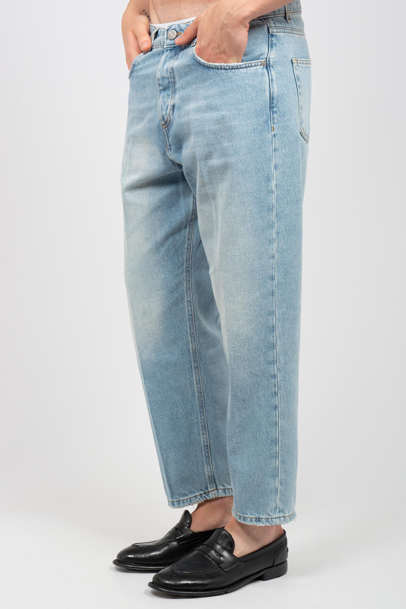 denim carrot in cotone 'niky' NIKYGFBS26 0002 BE ABLE 