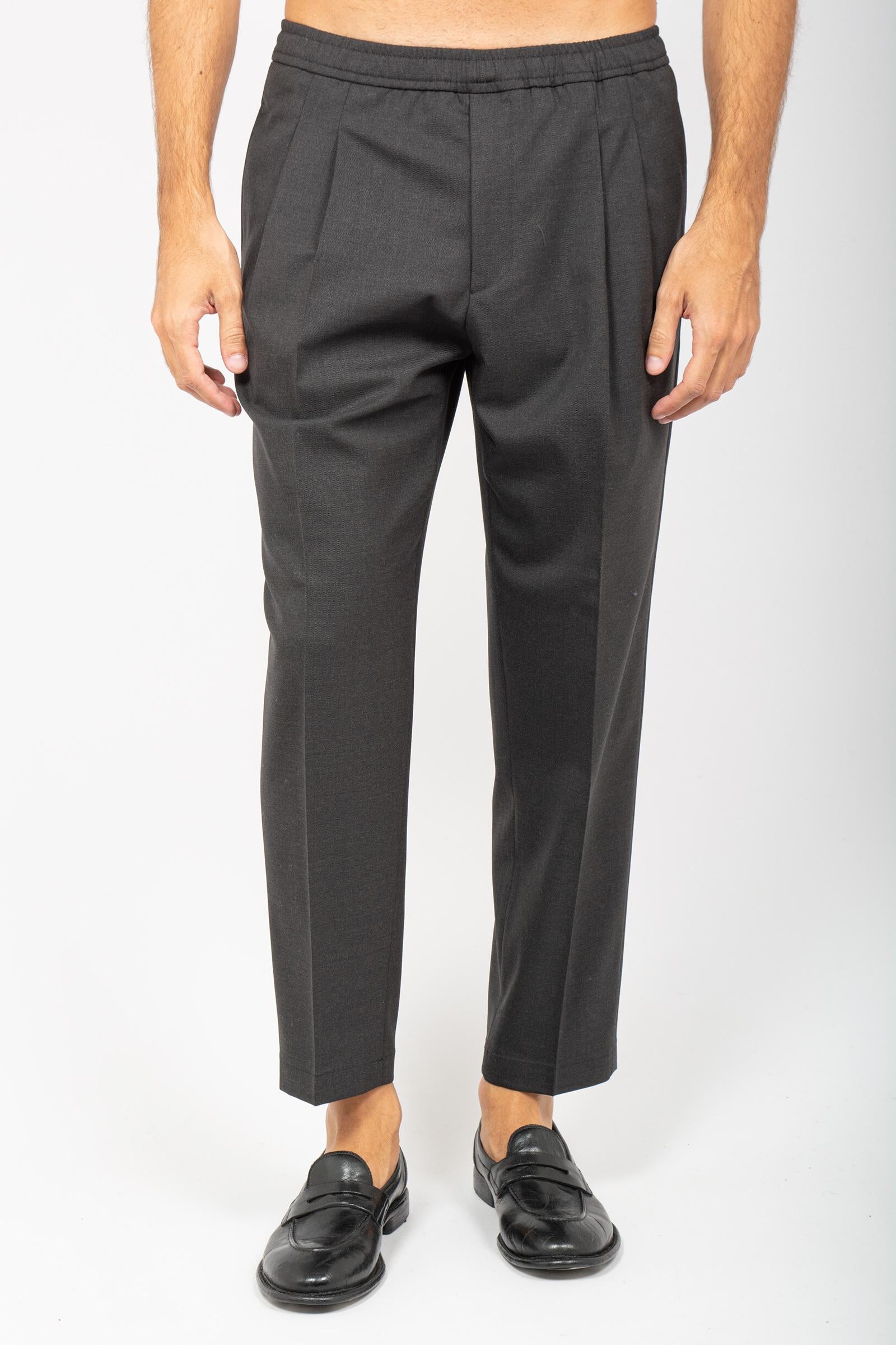 jogger in misto lana 'baddy' BADDYWBS GRIGIOSCURO BE ABLE 