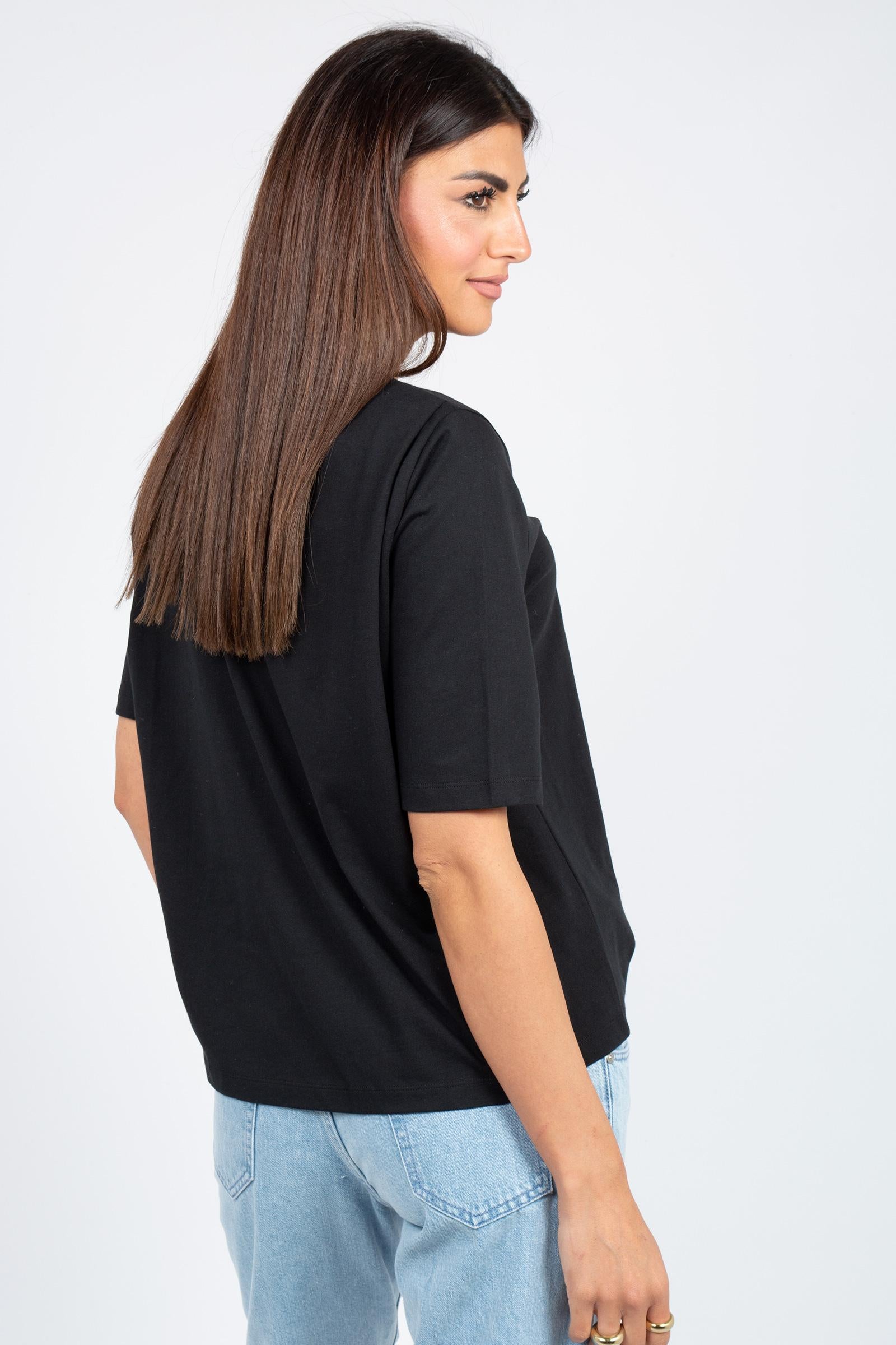 t-shirt in cotone 'pauline' CNTJ02 Y69 SEMICOUTURE 