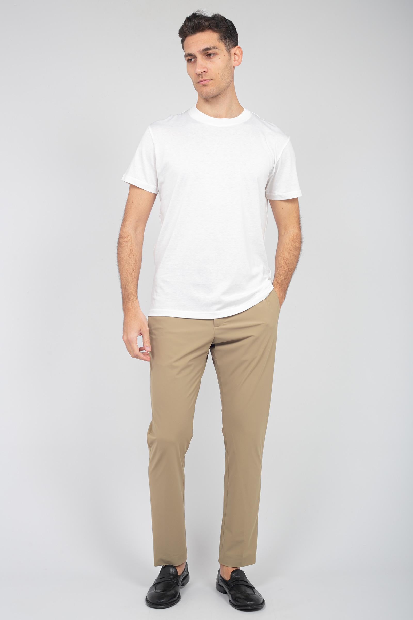 t-shirt in cotone e seta TL5STM050LEL 01CD0010 PT TORINO 