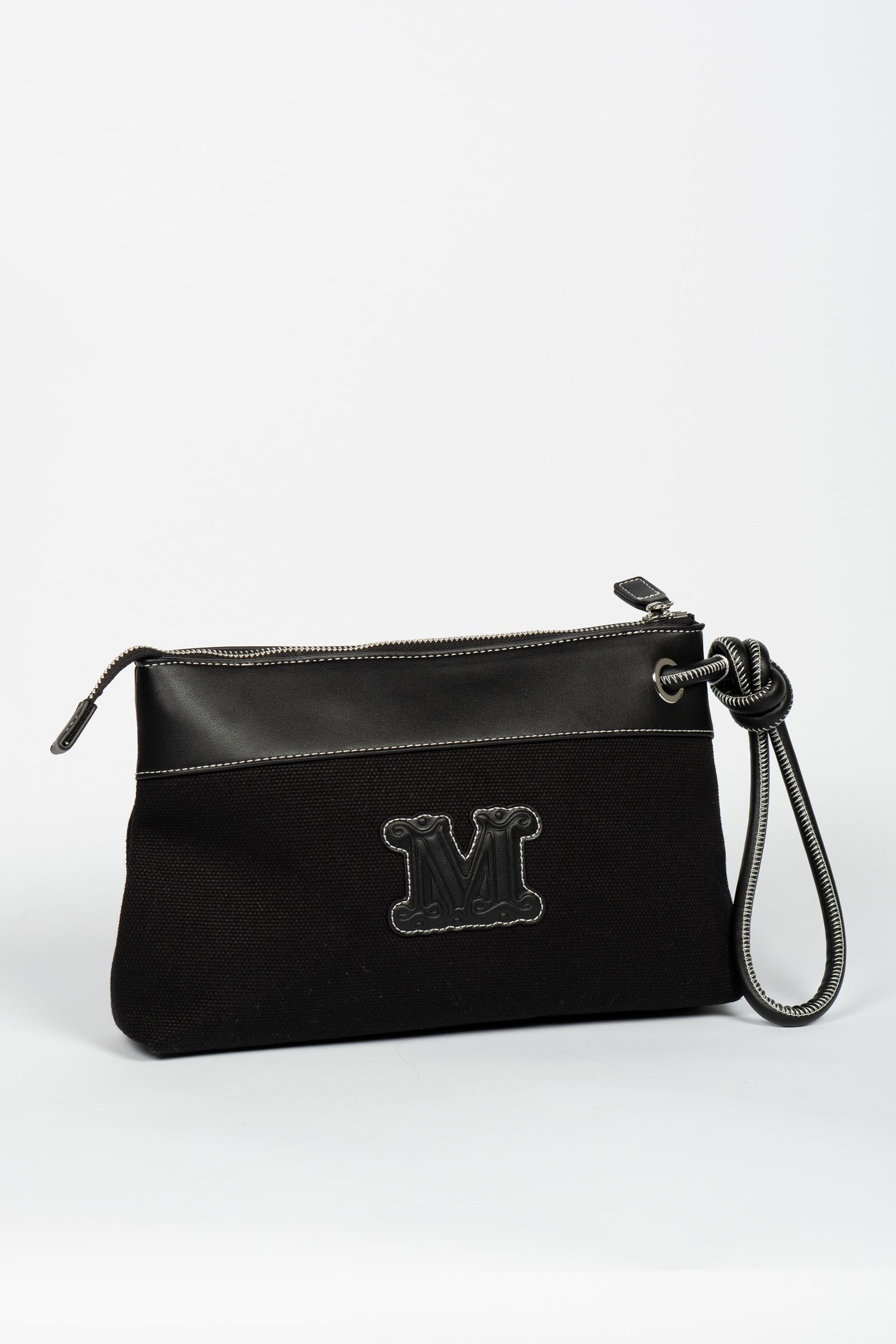 Borsello in tela di cotone 'frisia' 2616511049600 002 MAXMARA BEACHWARE 