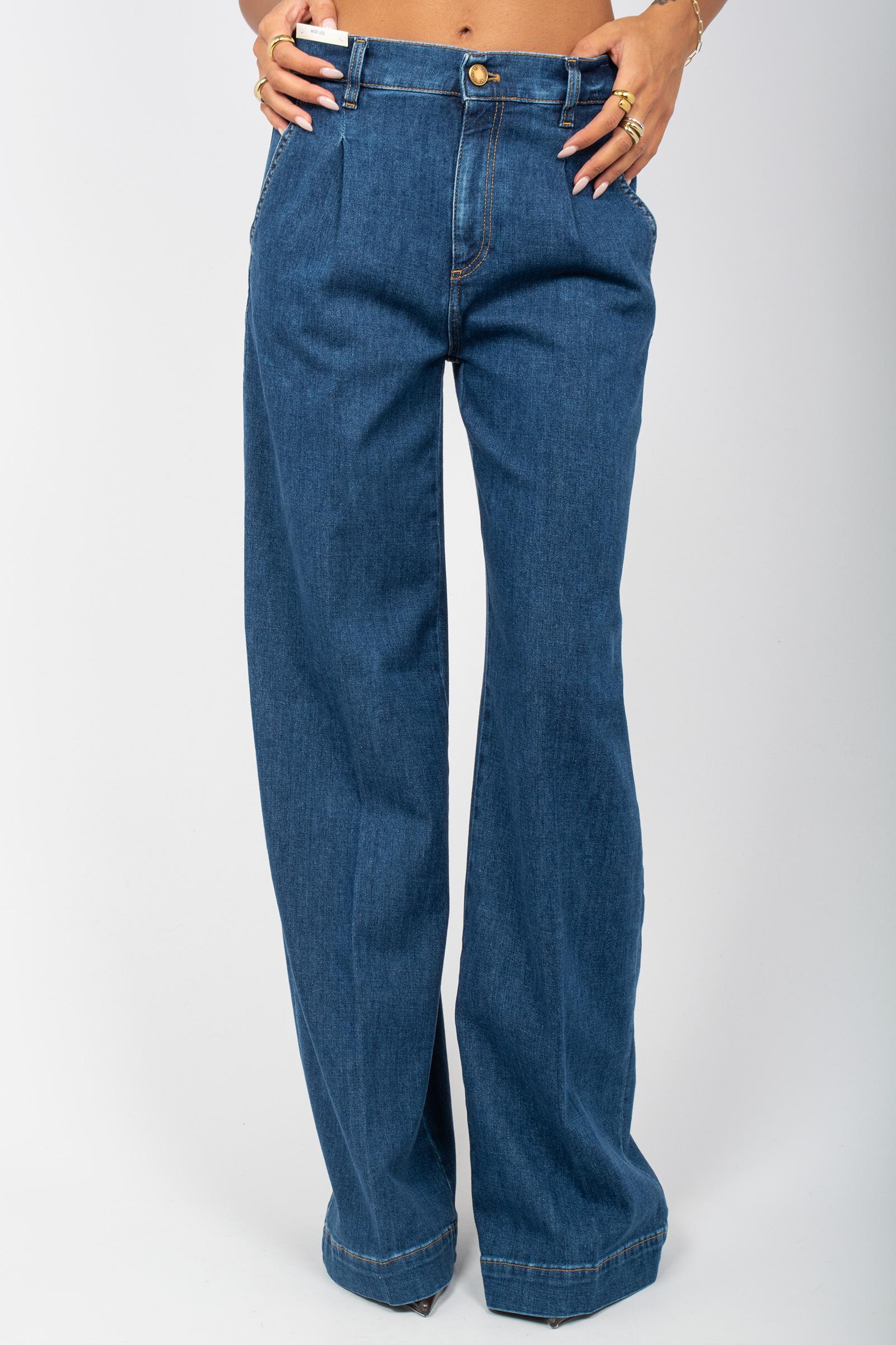 denim in cotone stretch 'poppy' C1VPPYZ0 CA5940MI13 PT TORINO DENIM 