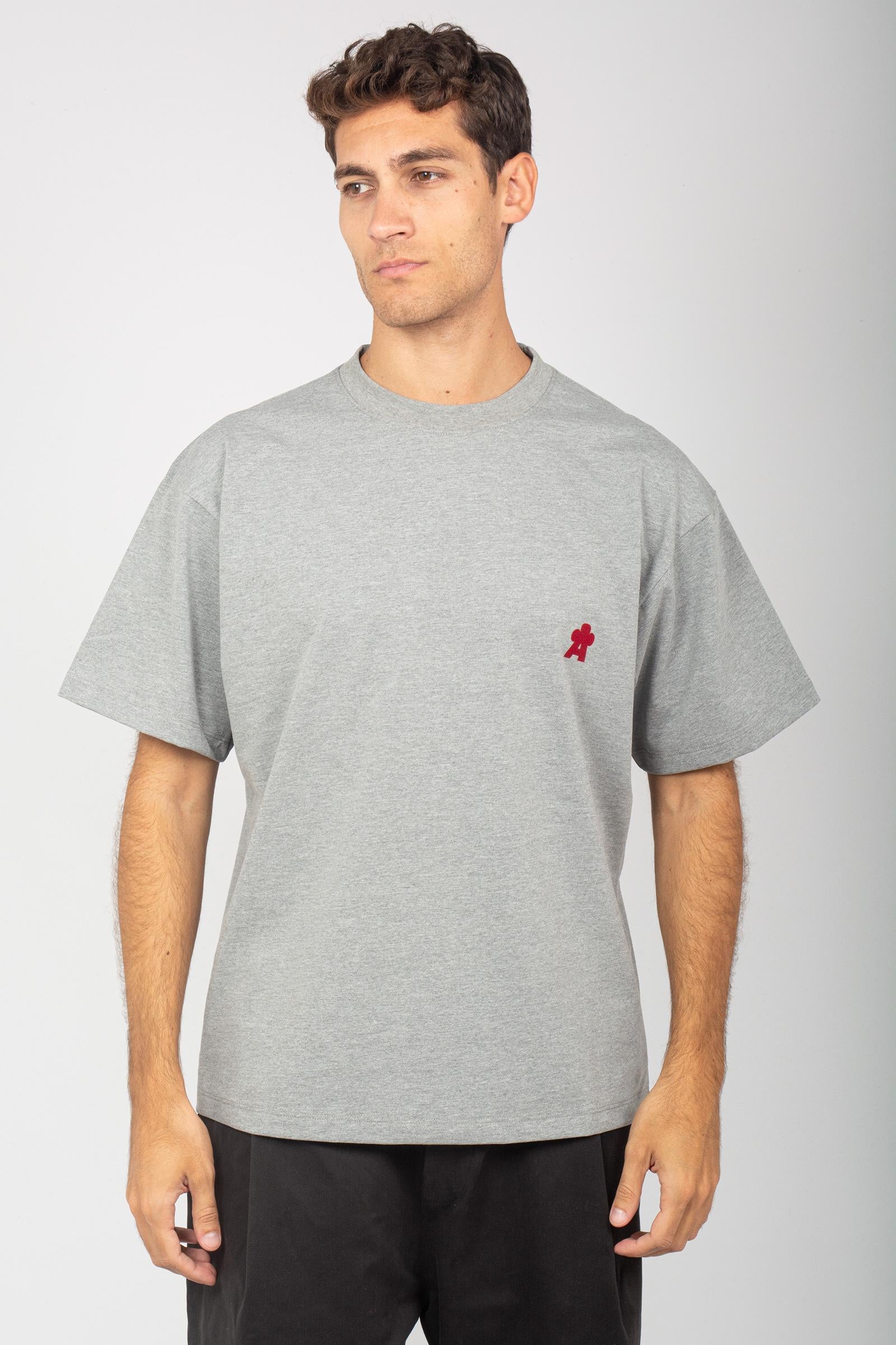 t-shirt in cotone con logo F5PKUATH172 101 A PAPER KID 