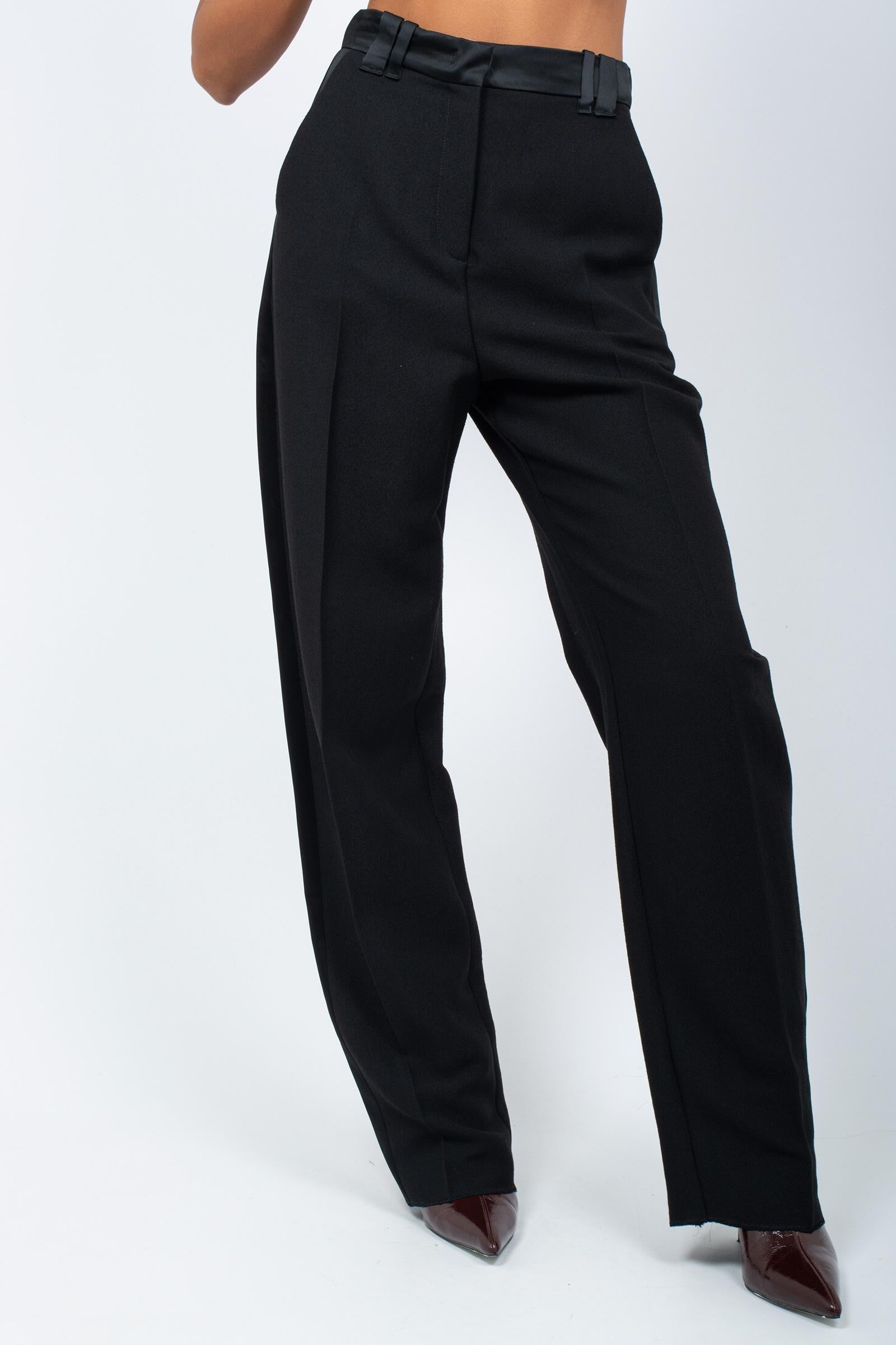 pantalone tuxedo in crepe 'smoking' SMOKING 002 STELLA MAXWELL X MARELLA 