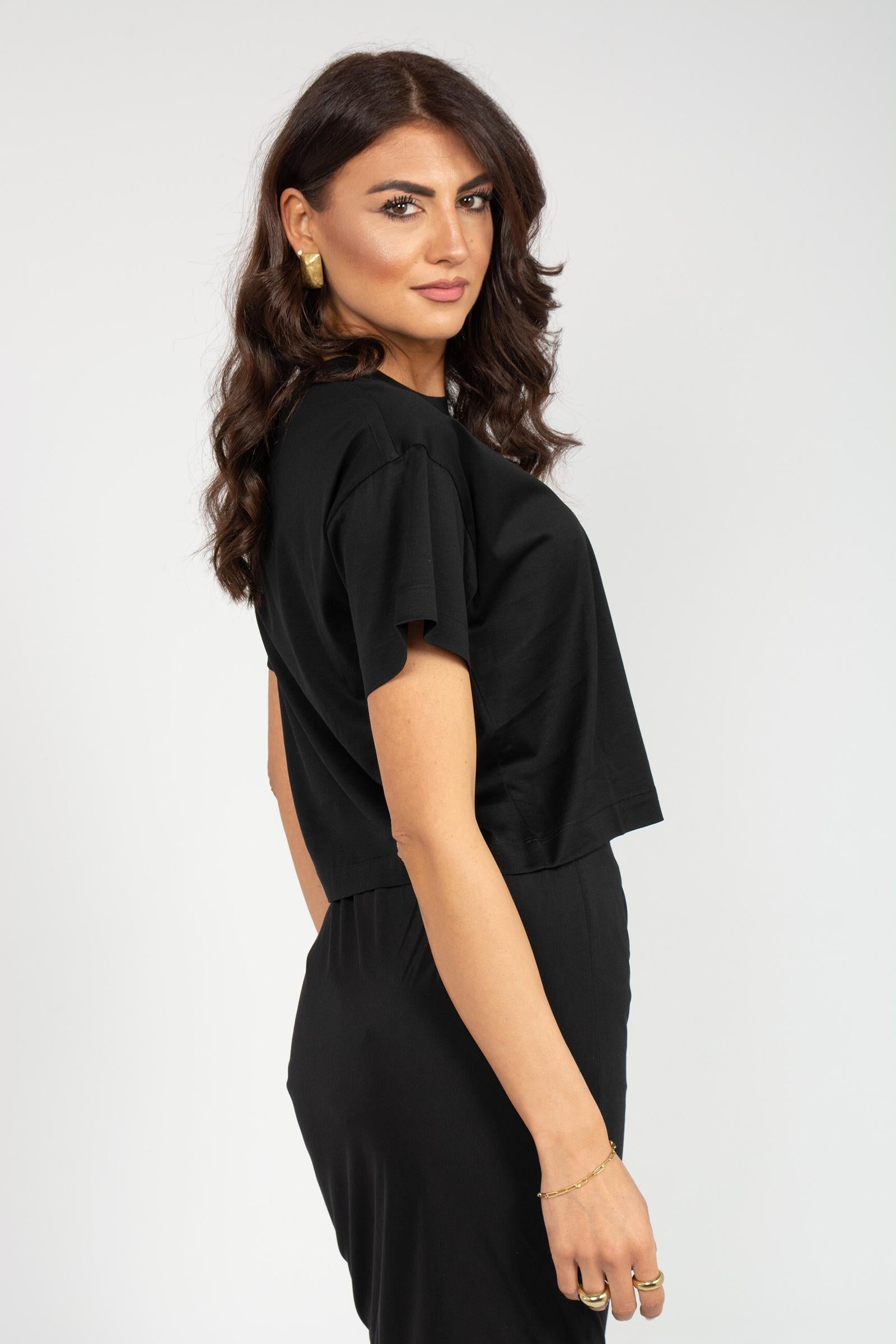t-shirt in cotone 'radice' 2616941118600 025 MM - MAX MARA 