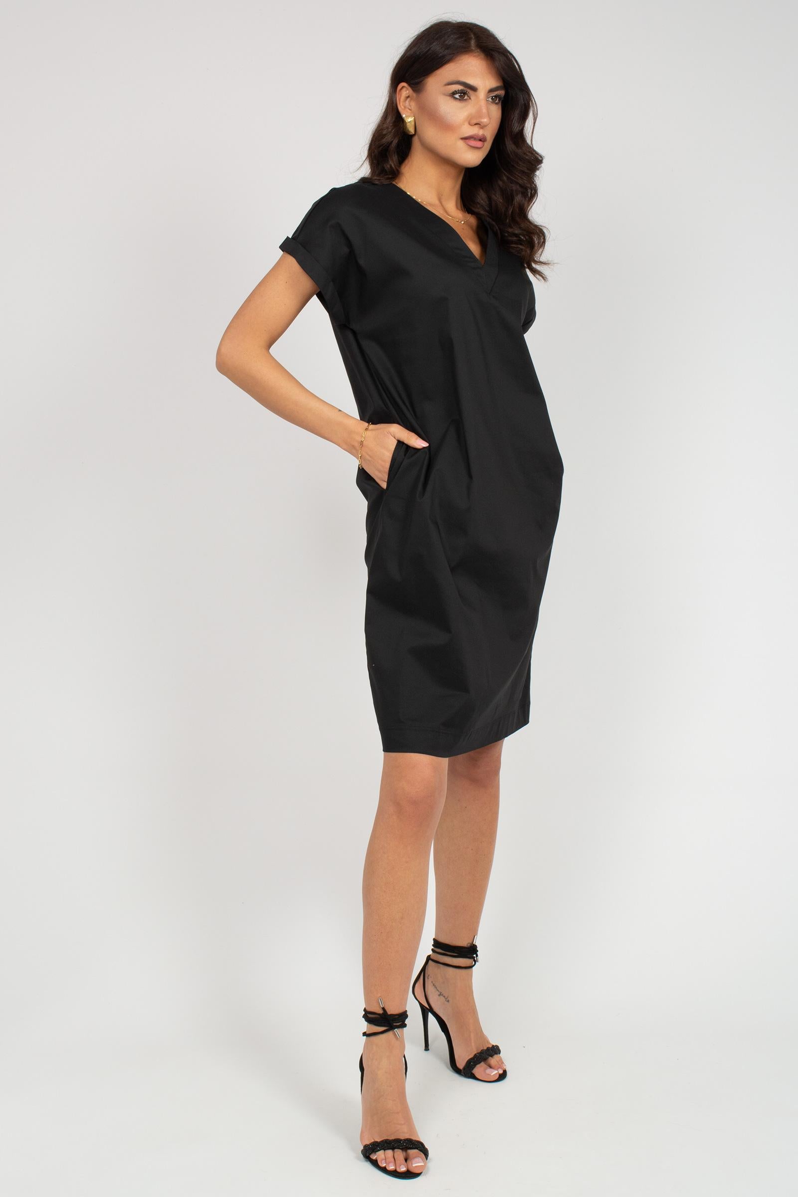 abito in cotone stretch 7045R004987N 33 DIANA GALLESI 