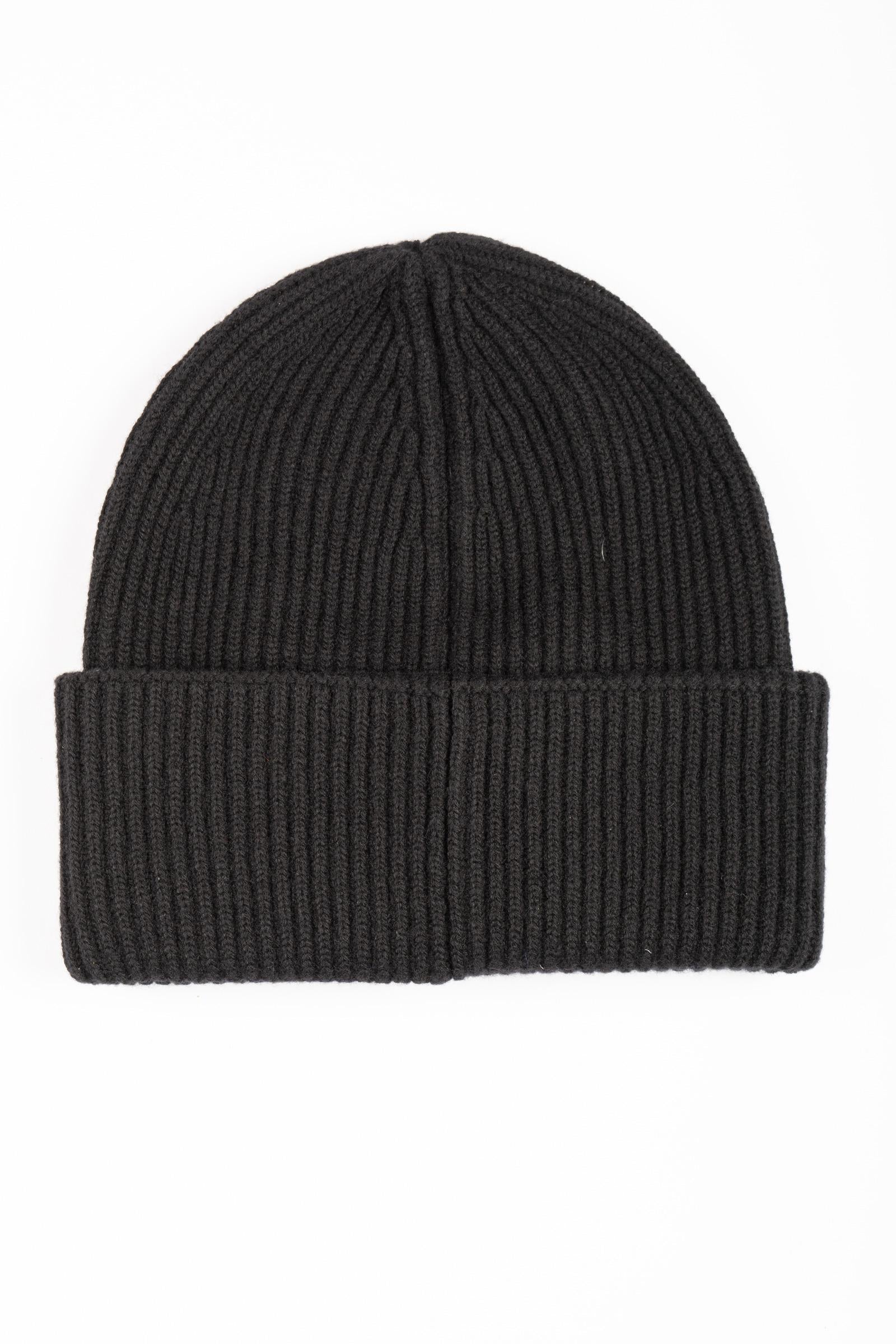 cappello in lana M3F0137 NERO SOLOTRE 