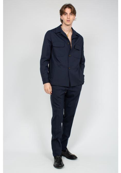 overshirt in polylana 'quatar' QUATARSELED7 803 BAGNOLI 