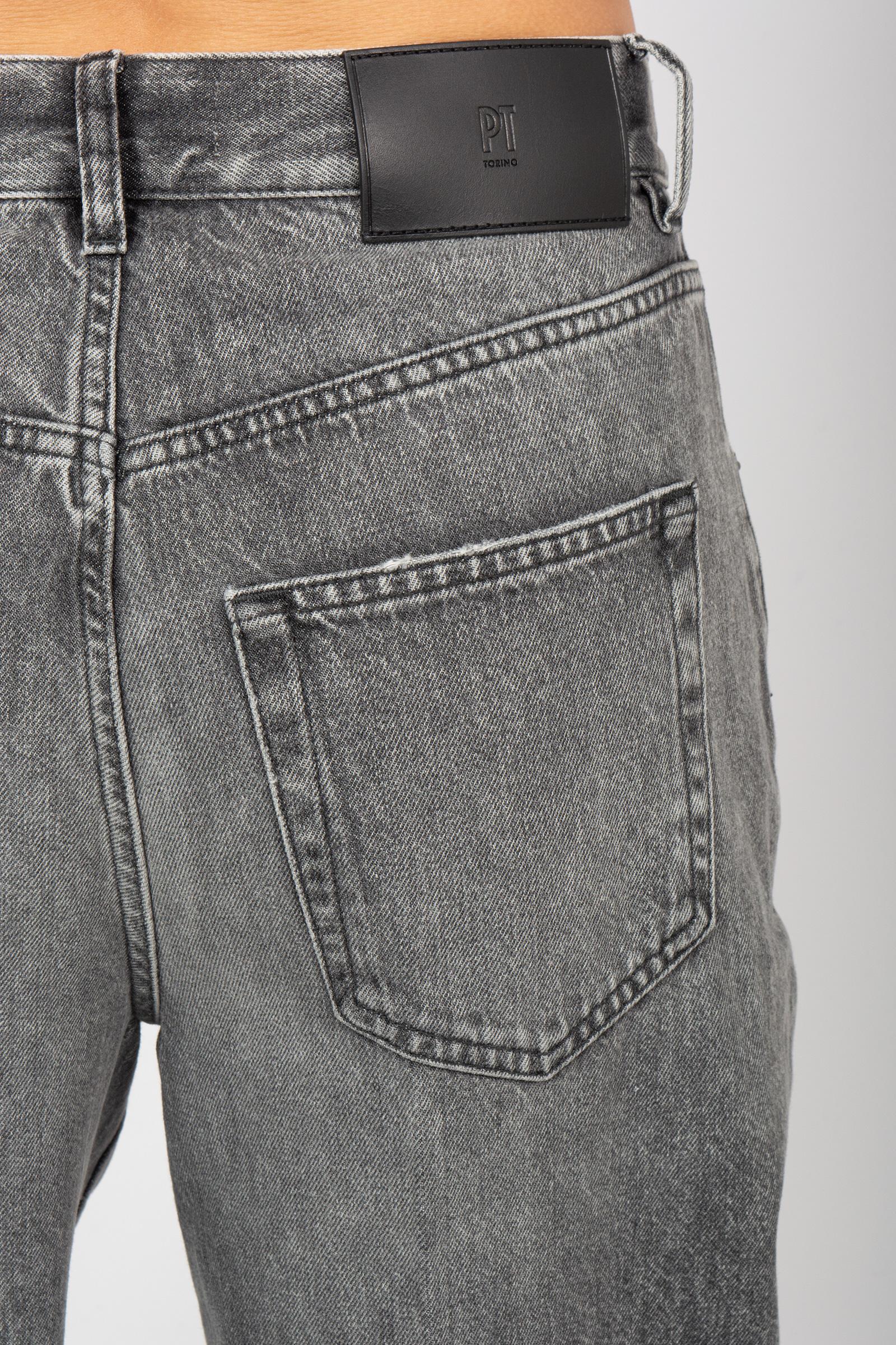 denim wide leg in cotone 'megan' C1VPMGZ0 TX3840ML56 PT TORINO DENIM 