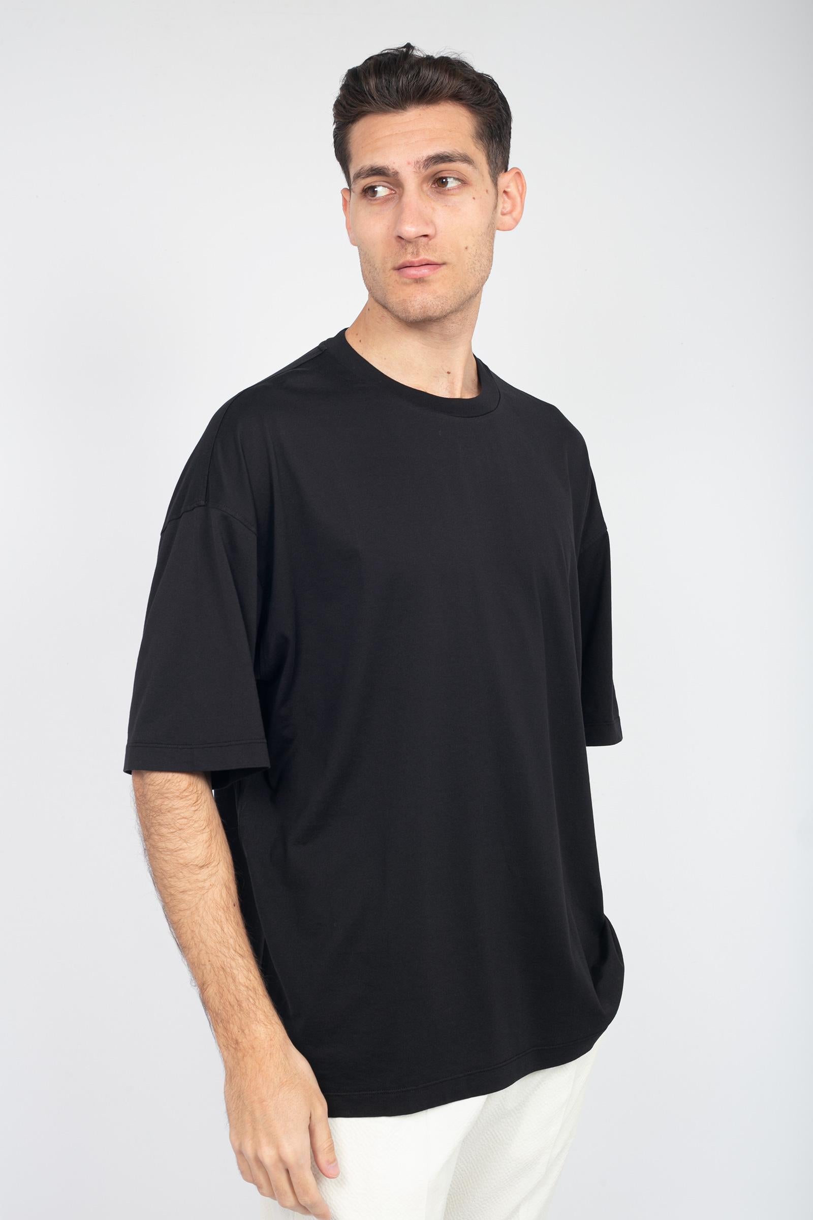 t-shirt oversize in cotone RB51221 09 ROBERTO COLLINA 