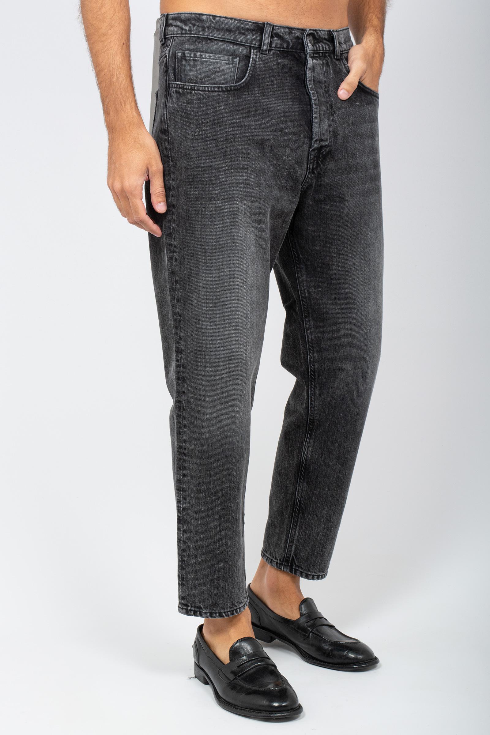 jeans in denim di cotone 'jeremiah' AMU001N0943011 C0998 AMISH 