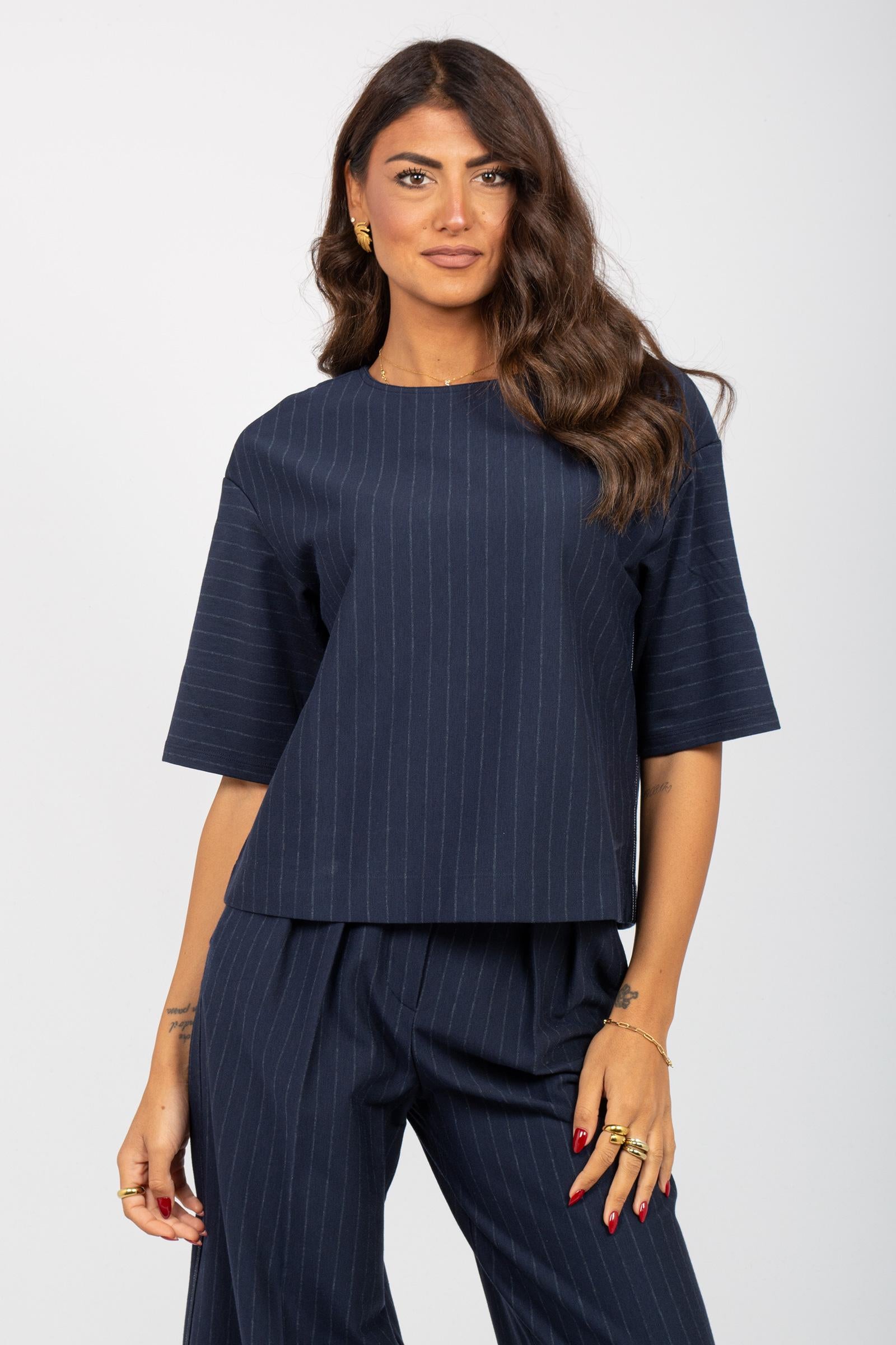 Blusa in misto viscosa 'kaya' 2526946047600 001 MM - MAX MARA 