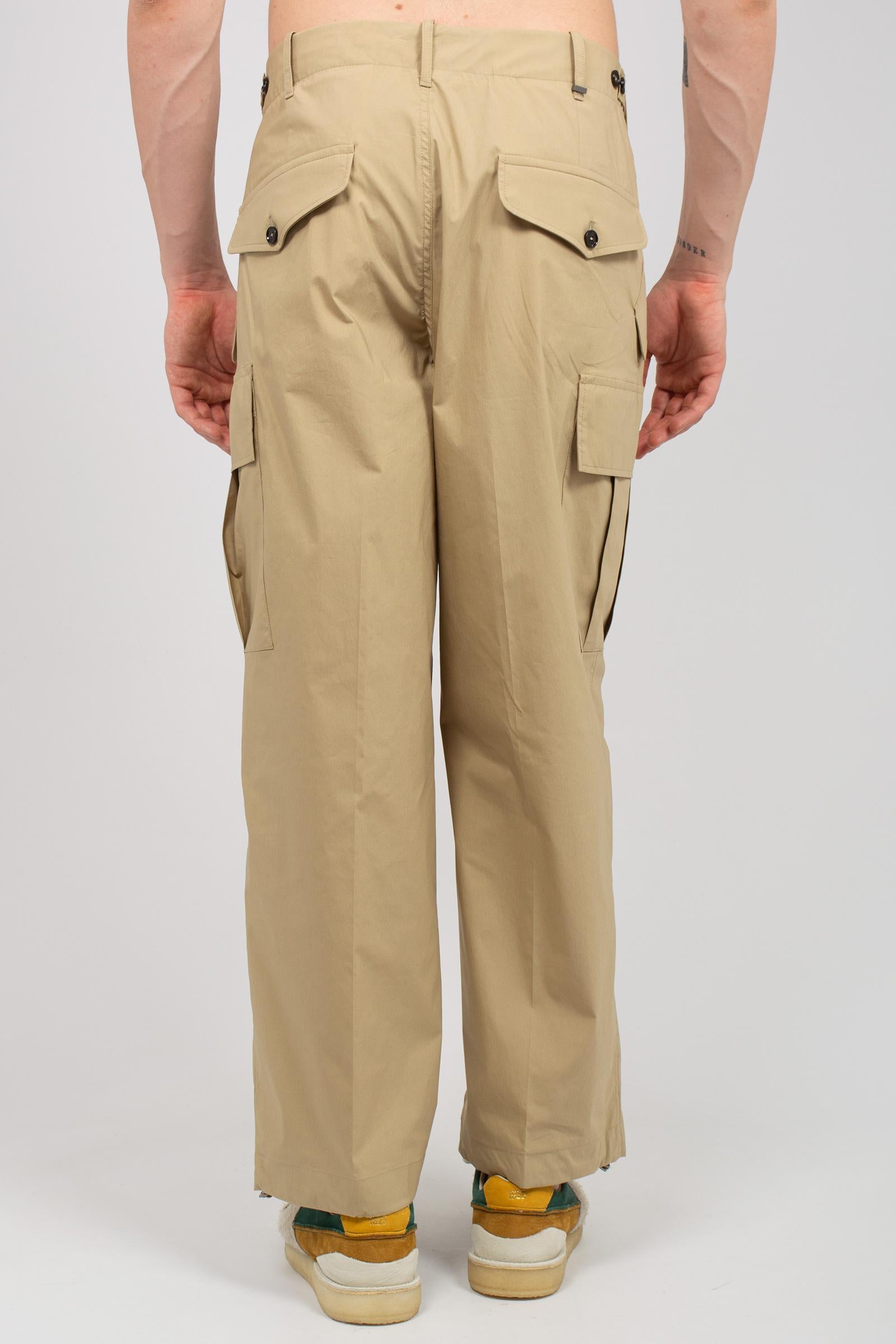 pantalone cargo in misto cotone 'kyoto' KYOTODAS26 BEIGE BE ABLE 