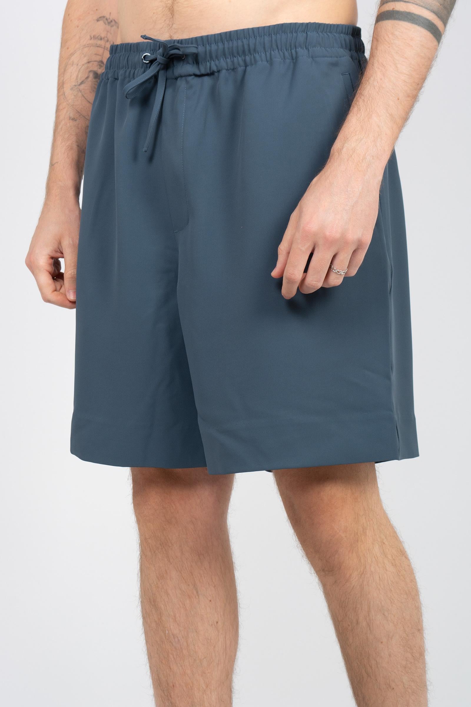 jogger corto in tessuto tecnico 2601040002 INKBLUE NEW AMSTERDAM 