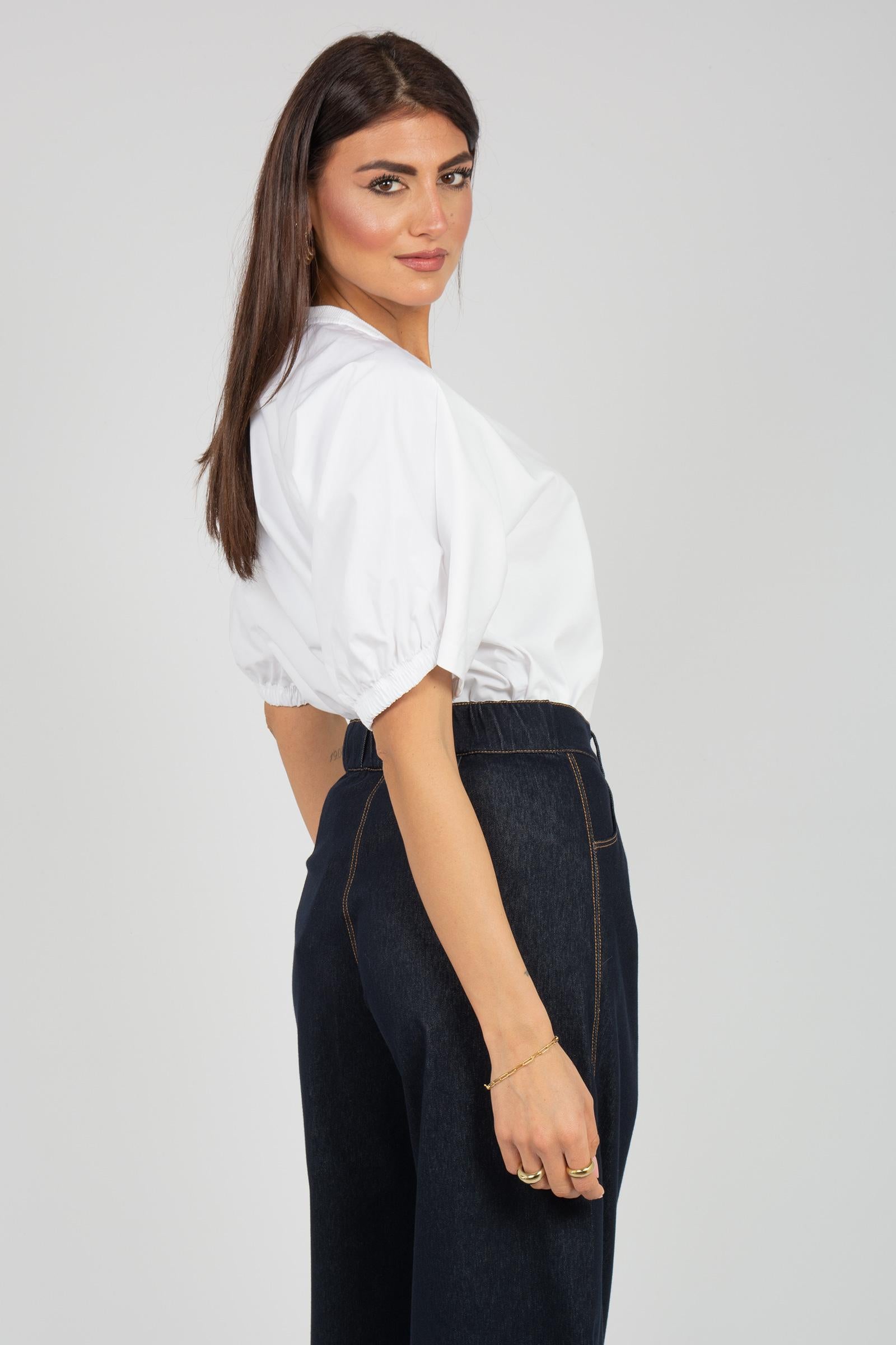 blusa in cotone 'cellula' 2616941028600 001 MM - MAX MARA 