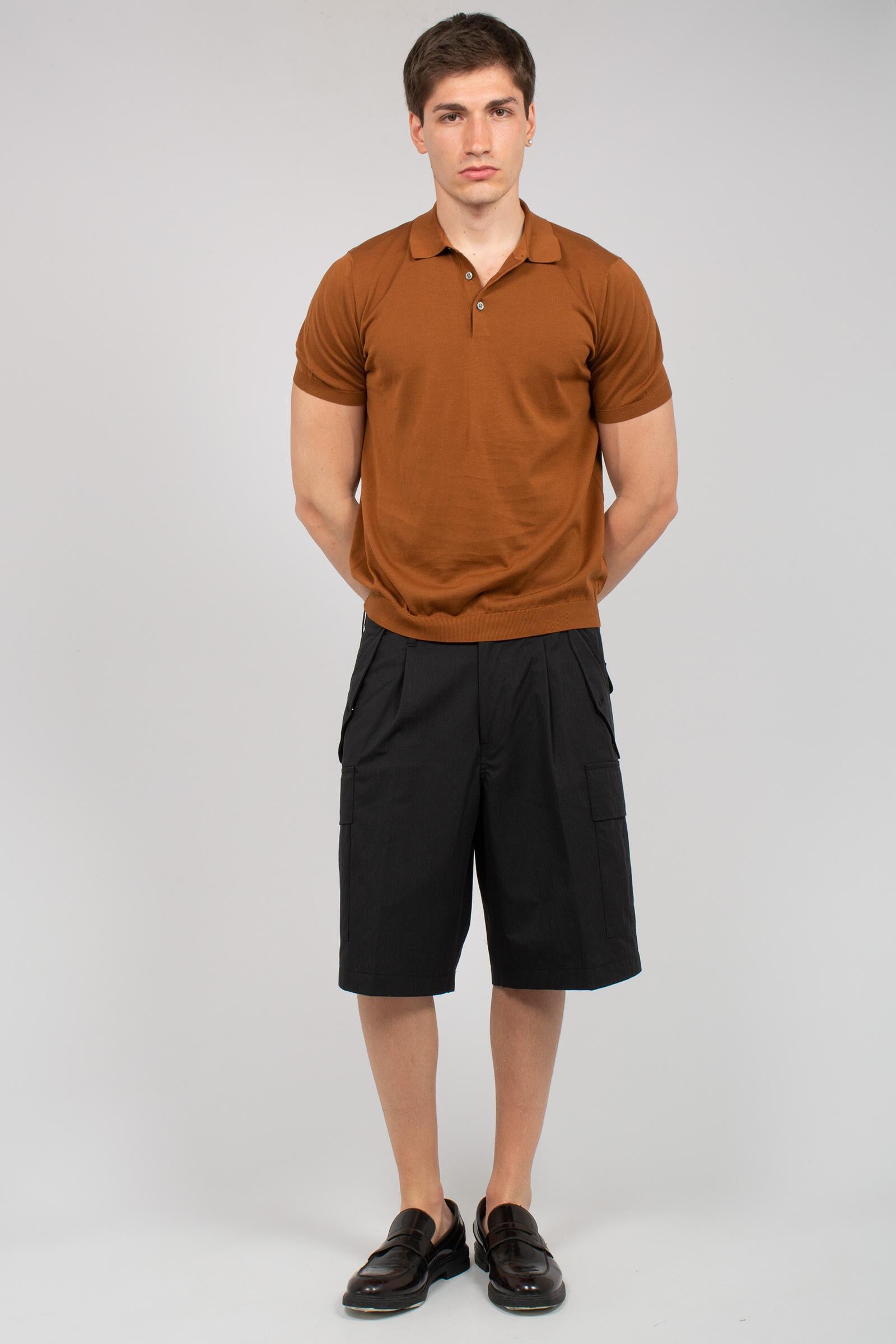 bermuda cargo in misto cotone 'kyoto' KYOTOBERMUDAABXS26 NERO BE ABLE 