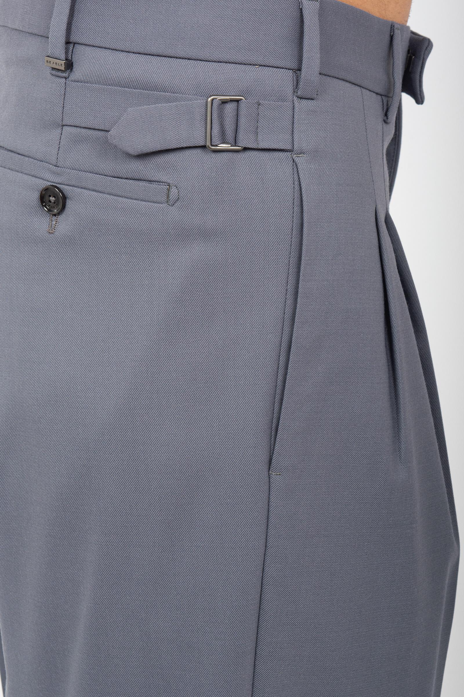 pantalone wide leg in misto lana vergine &#39;mat&#39; MATWBS FERRO BE ABLE 