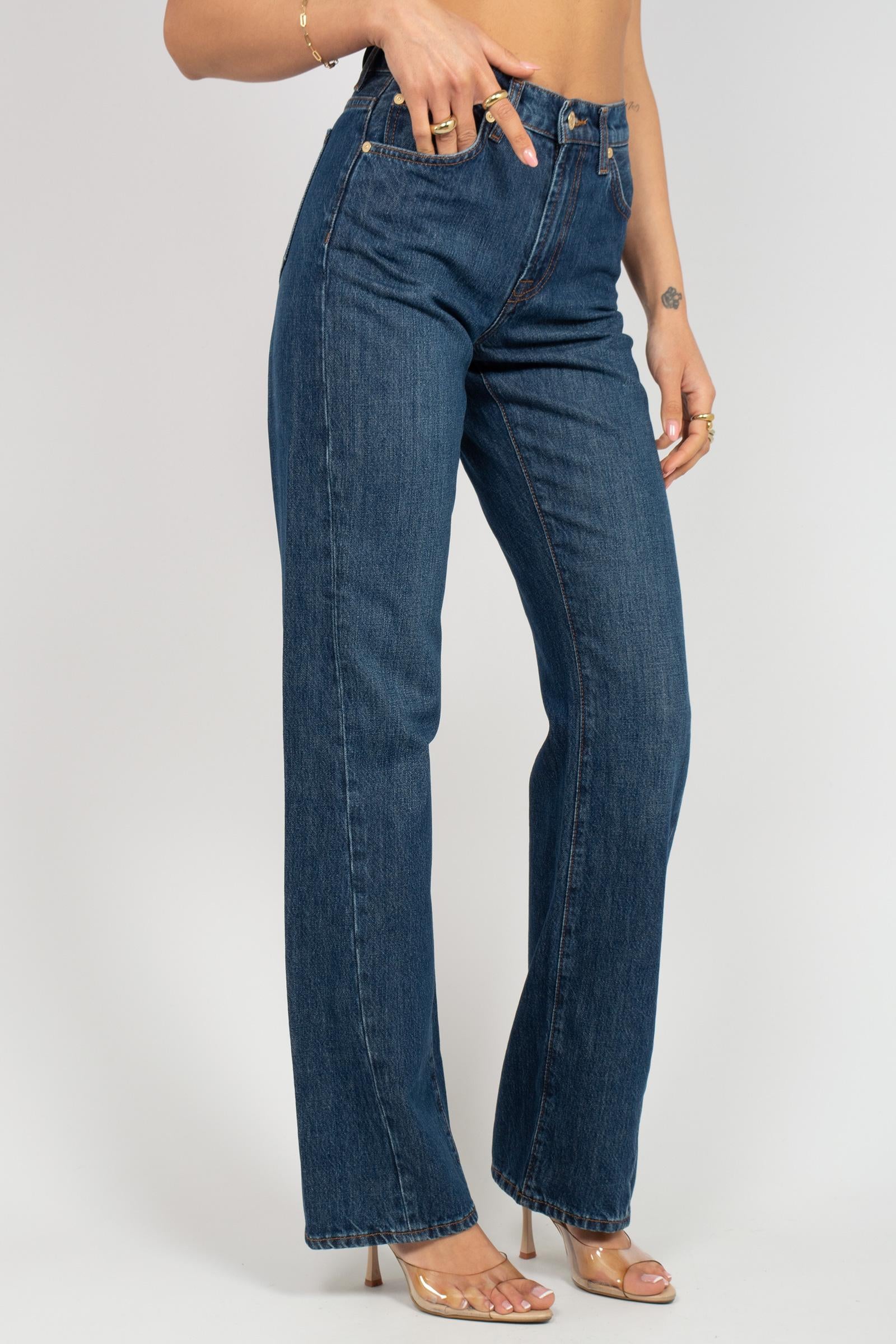 denim in cotone stretch 'tess' 7UX50E52 RADAR 7 FOR ALL MANKIND 