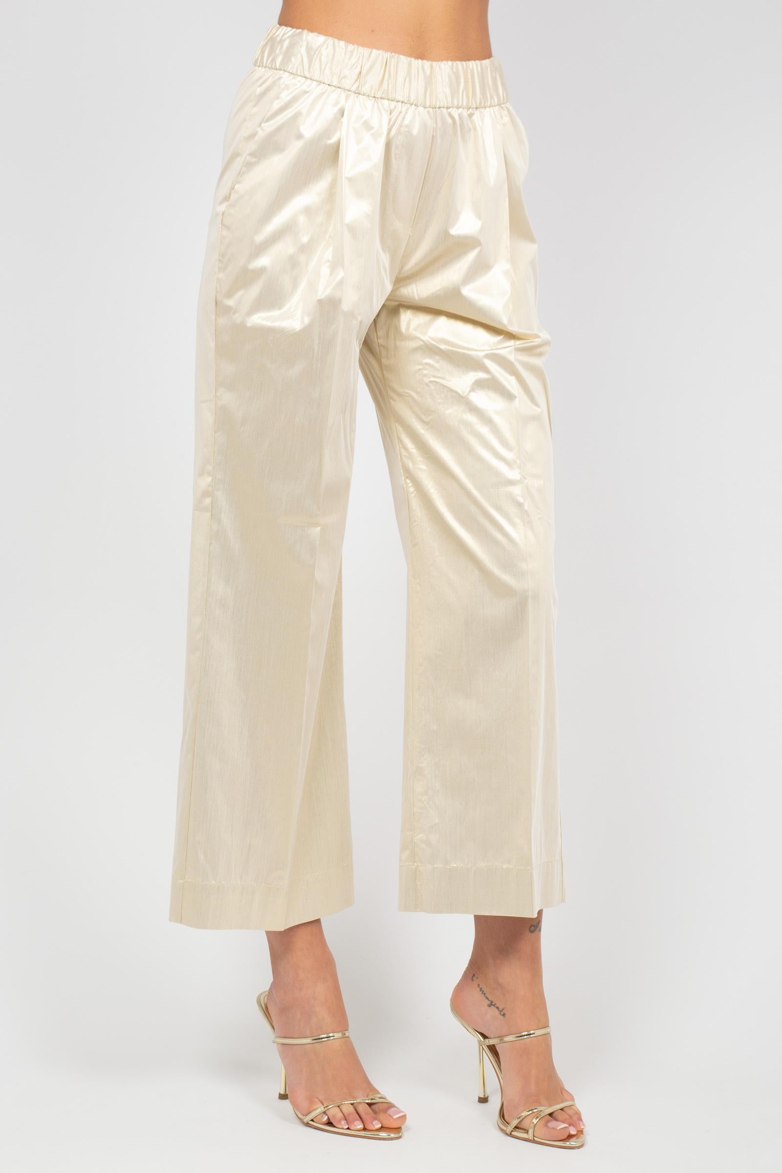 pantalone in viscosa gold 76829 9000 LE TRICOT - Perugia 