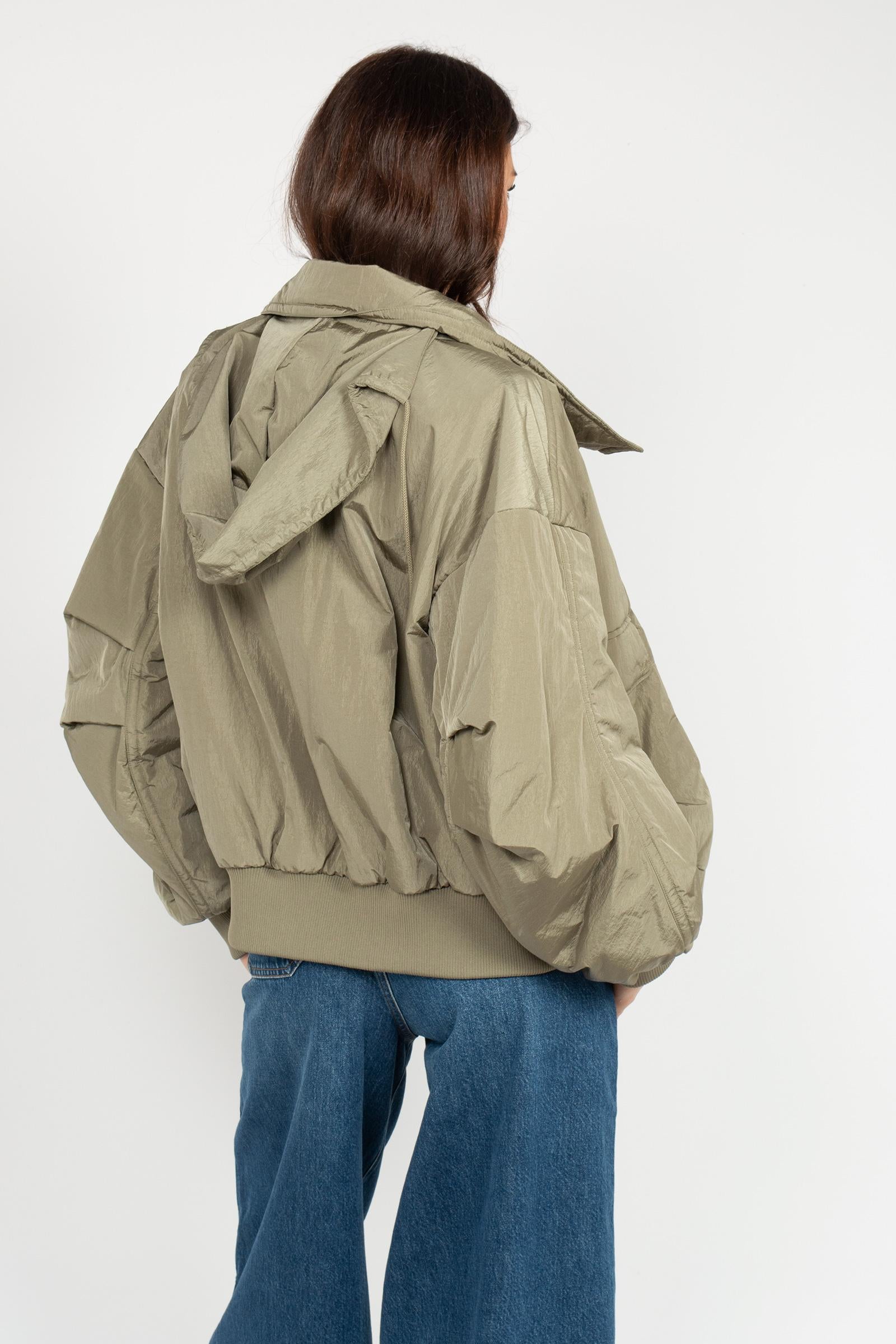 bomber in nylon 'amaca' 2616481037600 001 MM - MAX MARA 