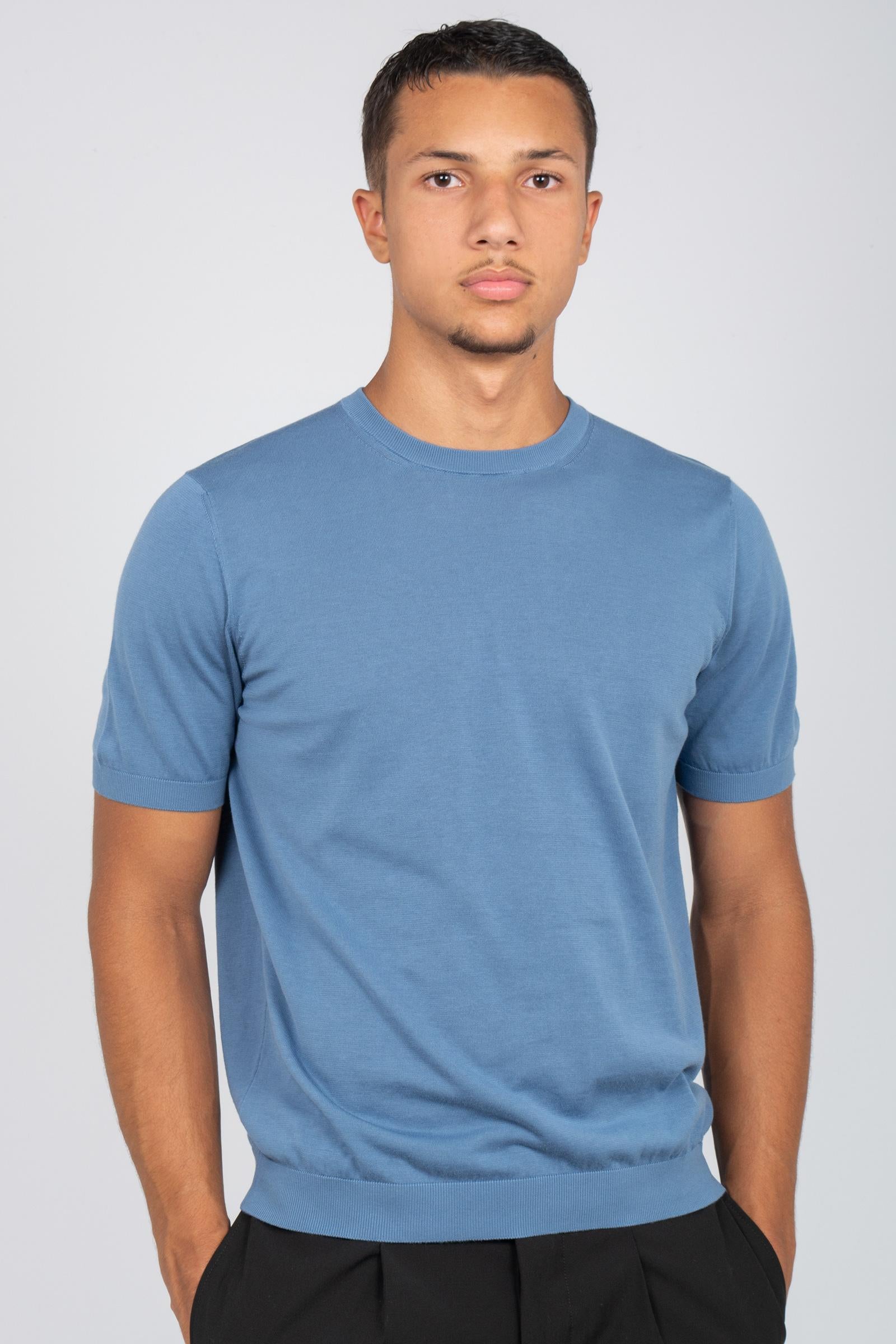 t-shirt girocollo unito D0GN100 725 DRUMOHR 